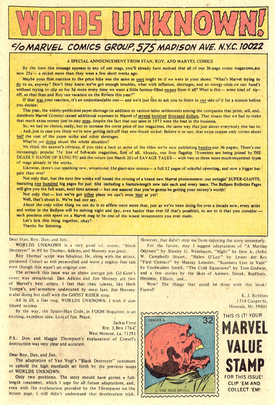 Read online Worlds Unknown comic -  Issue #7 - 21