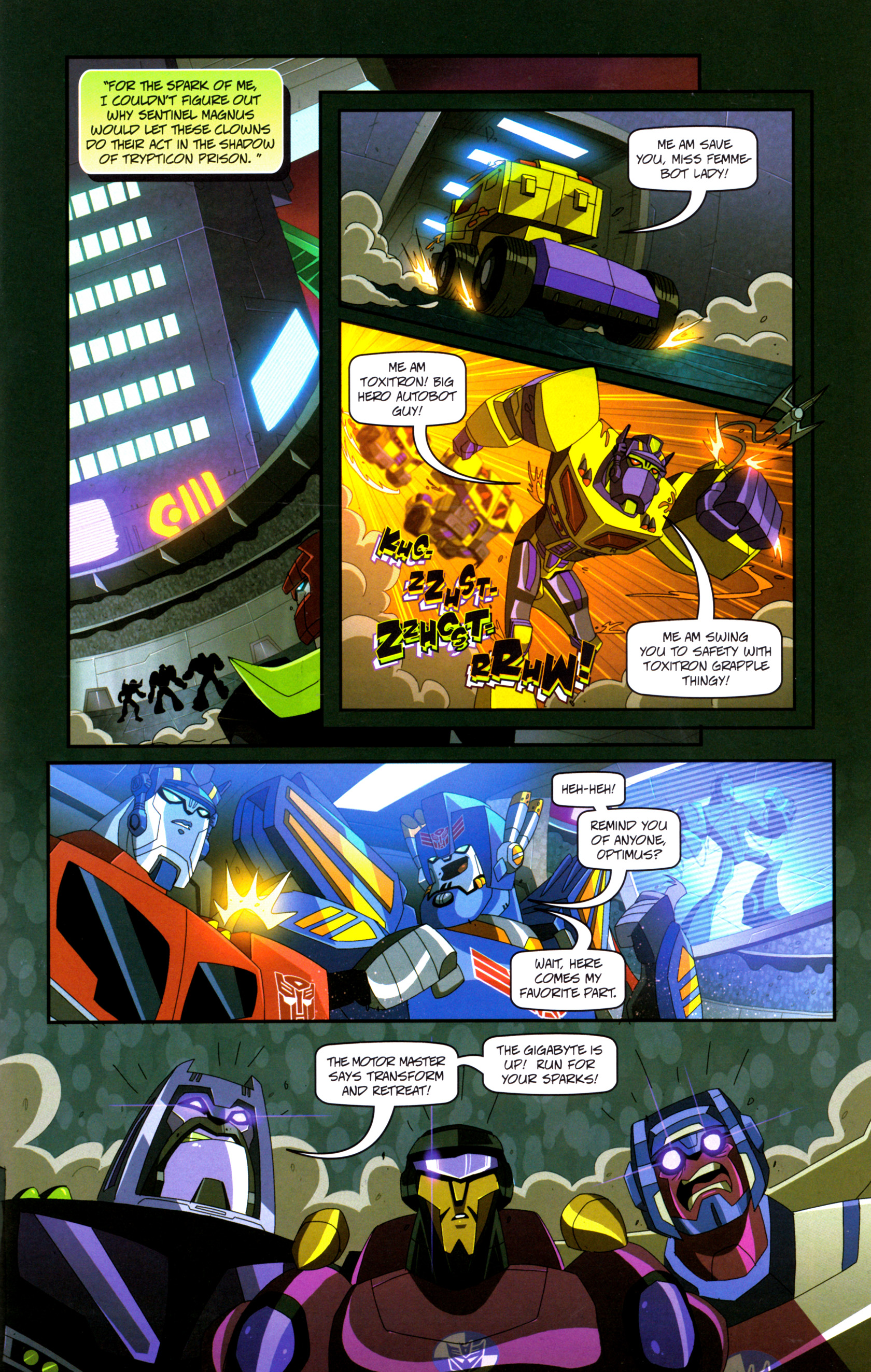 Read online Transformers: Timelines comic -  Issue #6 - 13