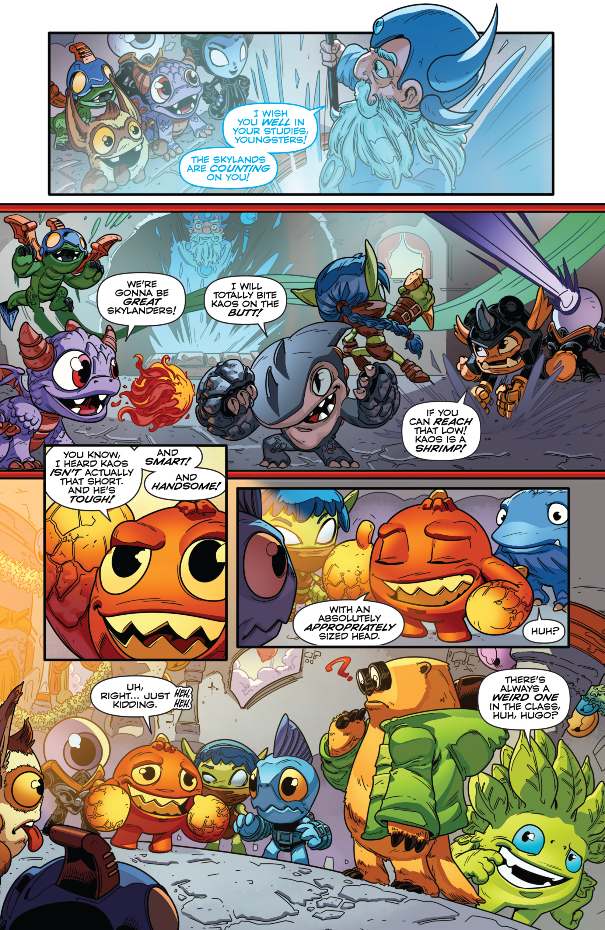 Read online Skylanders comic -  Issue #3 - 11