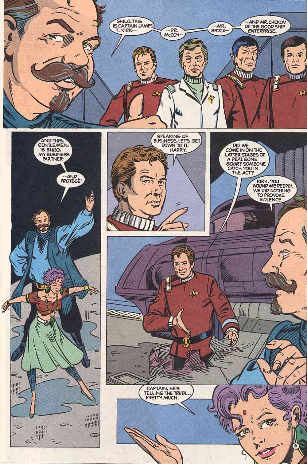 Read online Star Trek (1989) comic -  Issue #23 - 6