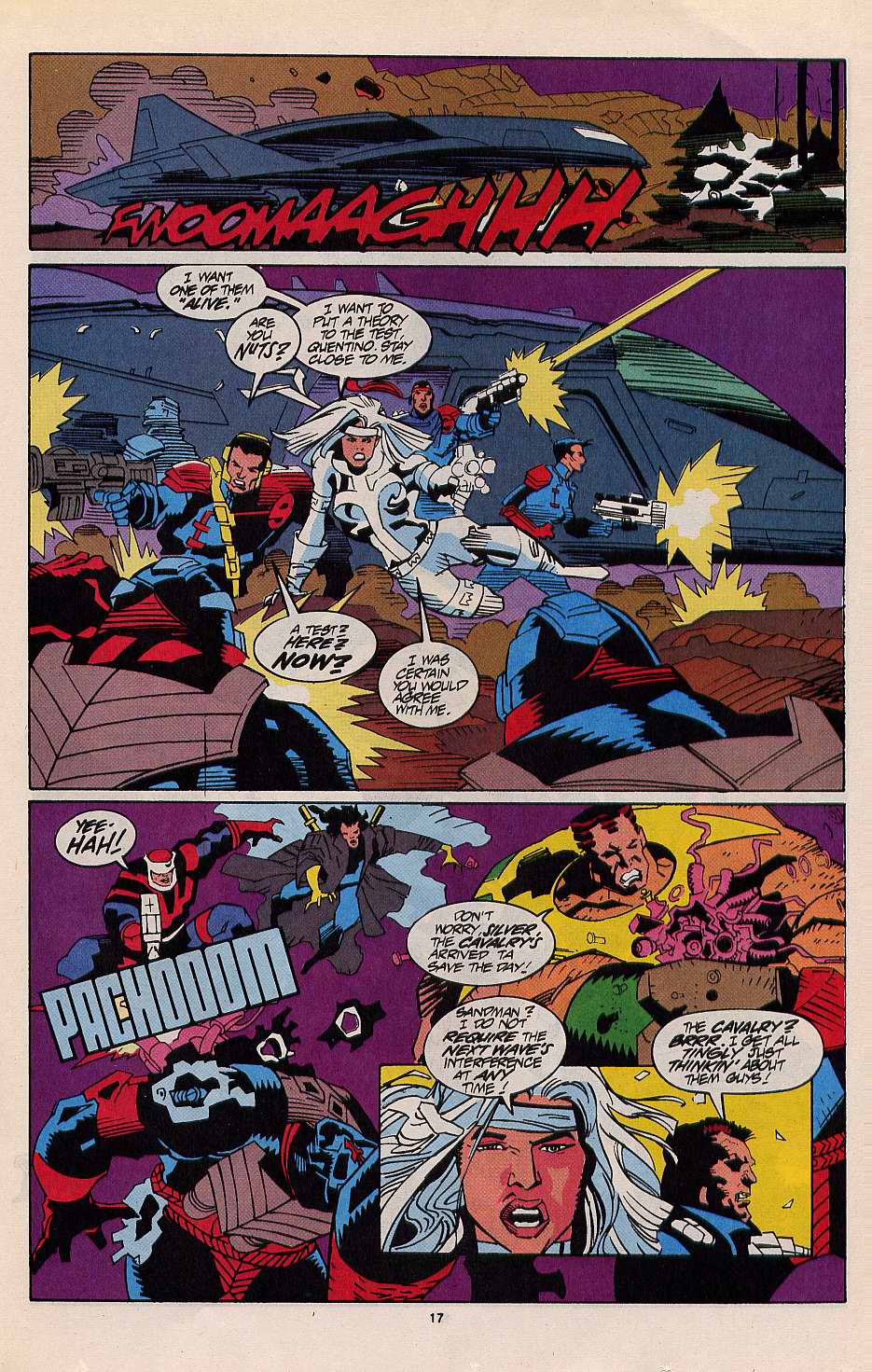 Read online Silver Sable and the Wild Pack comic -  Issue #12 - 15