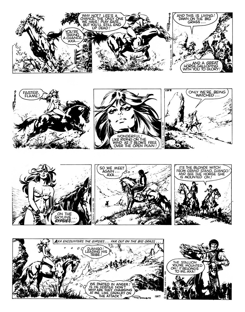 Read online Axa comic -  Issue #6 - 52
