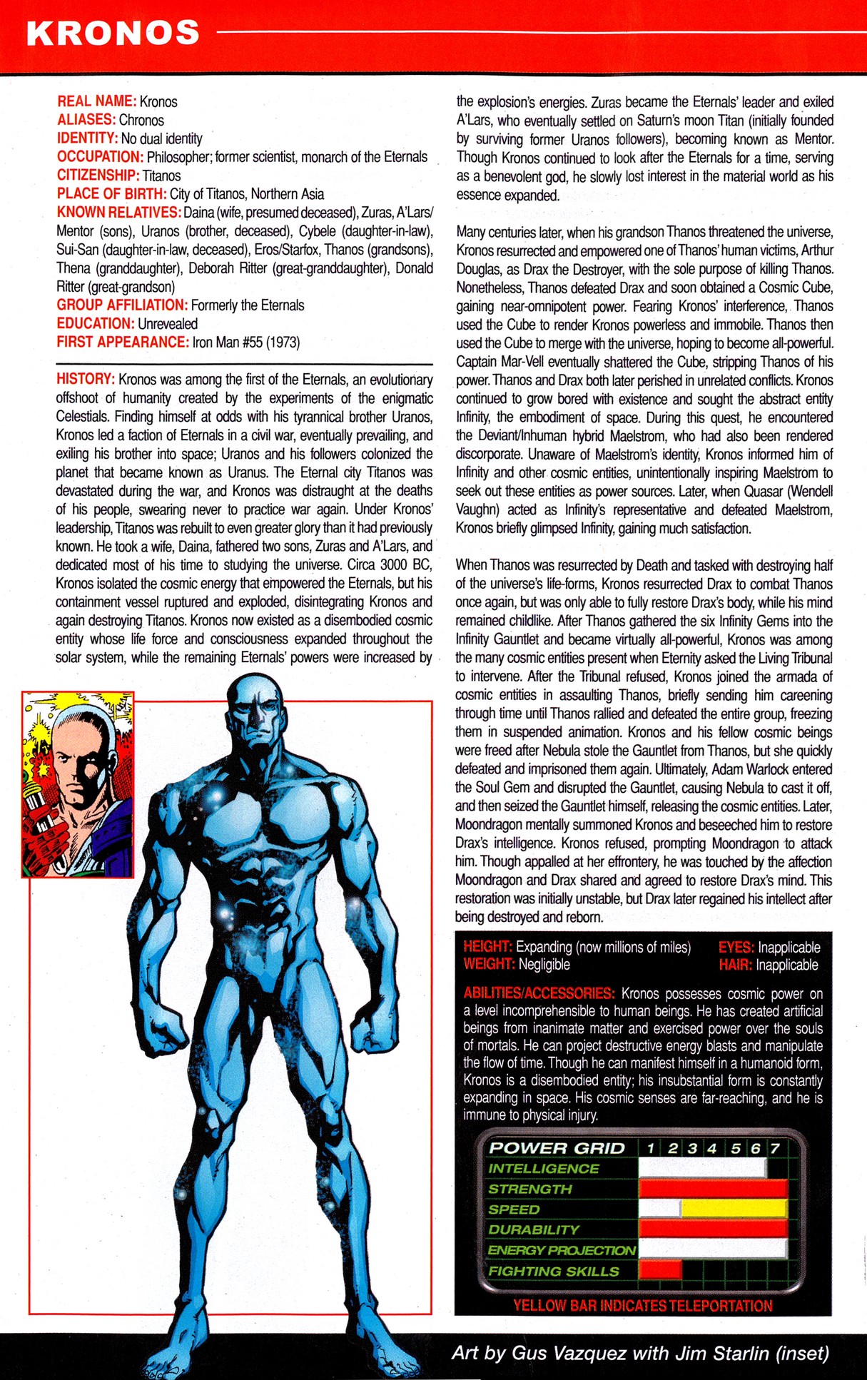 Read online Official Handbook of the Marvel Universe A To Z Update comic -  Issue #2 - 28