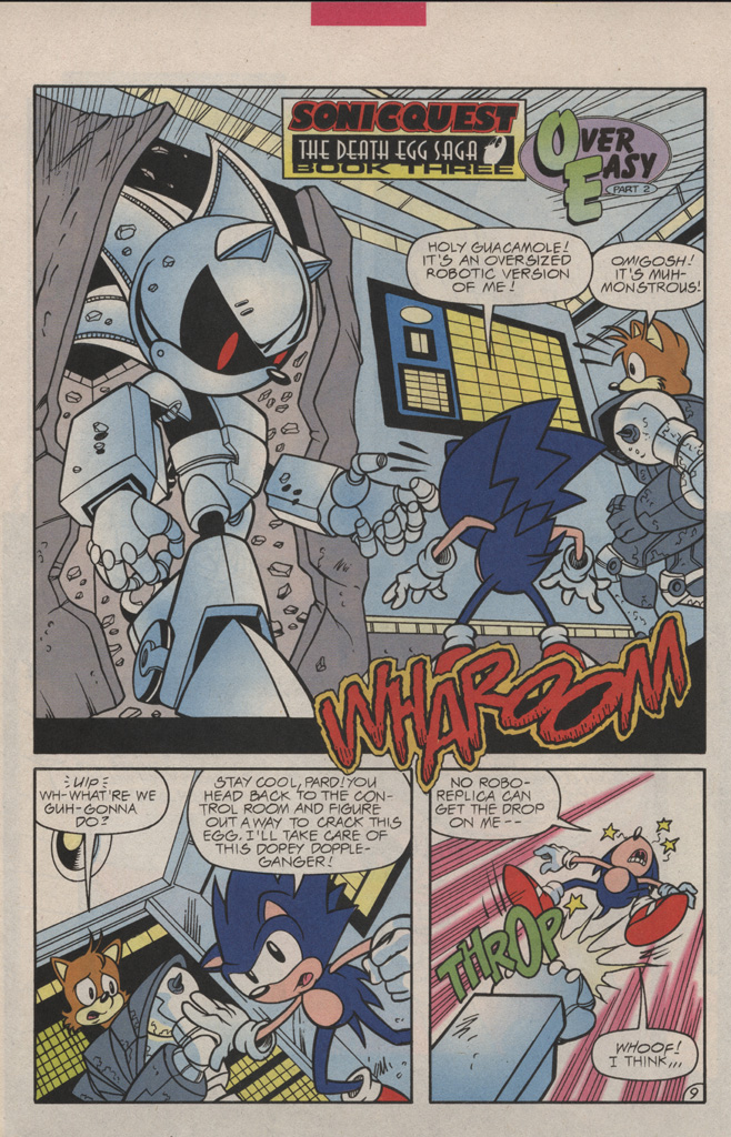 Read online Sonic Quest - The Death Egg Saga comic -  Issue #3 - 14