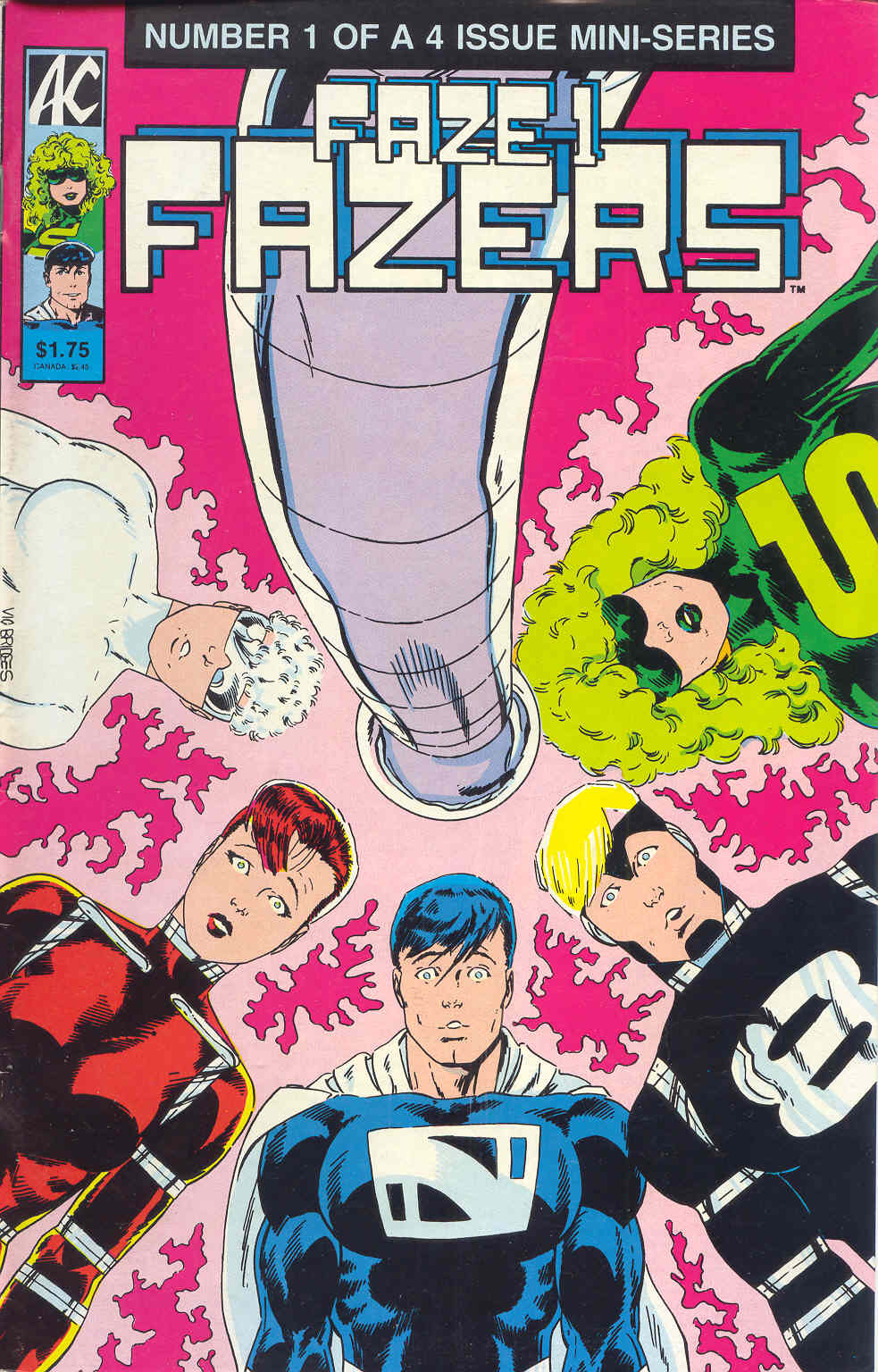 Read online Faze One Fazers comic -  Issue #1 - 1