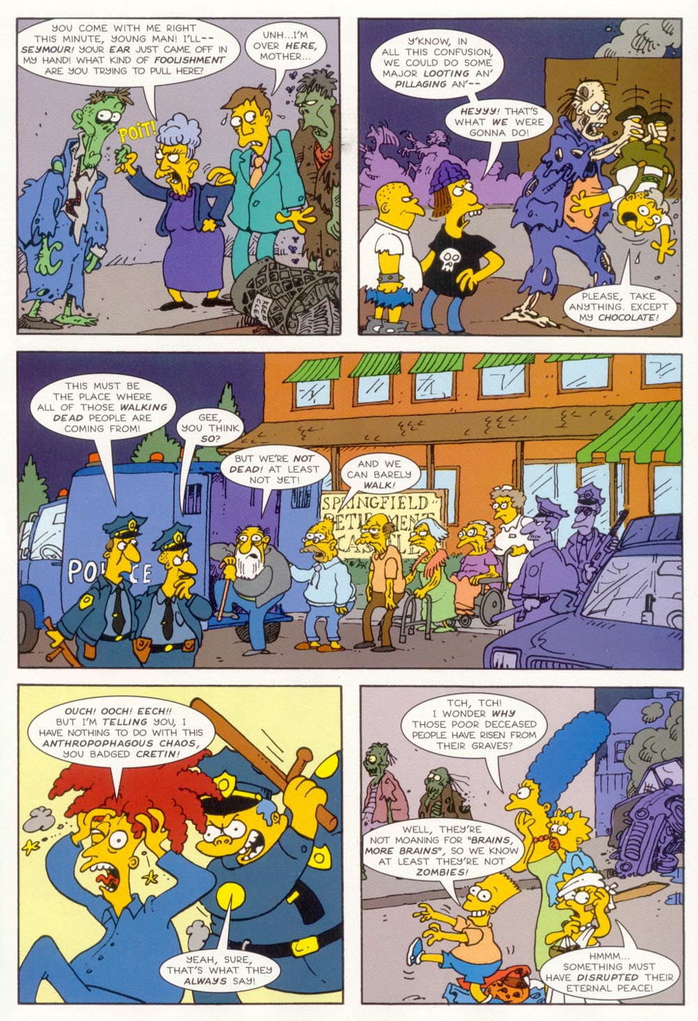 Read online Treehouse of Horror comic -  Issue #5 - 24