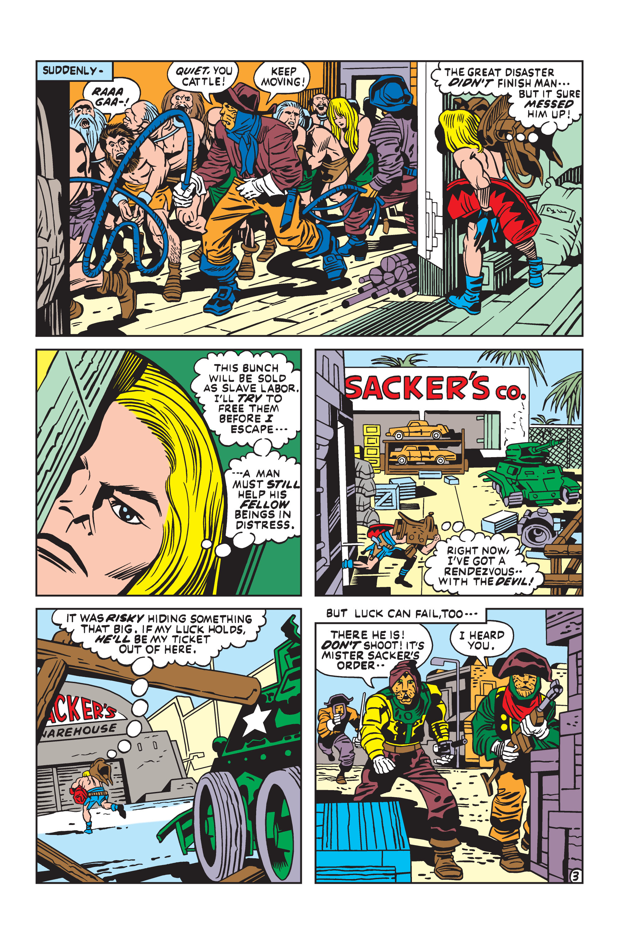 Read online Kamandi, The Last Boy On Earth comic -  Issue #12 - 4