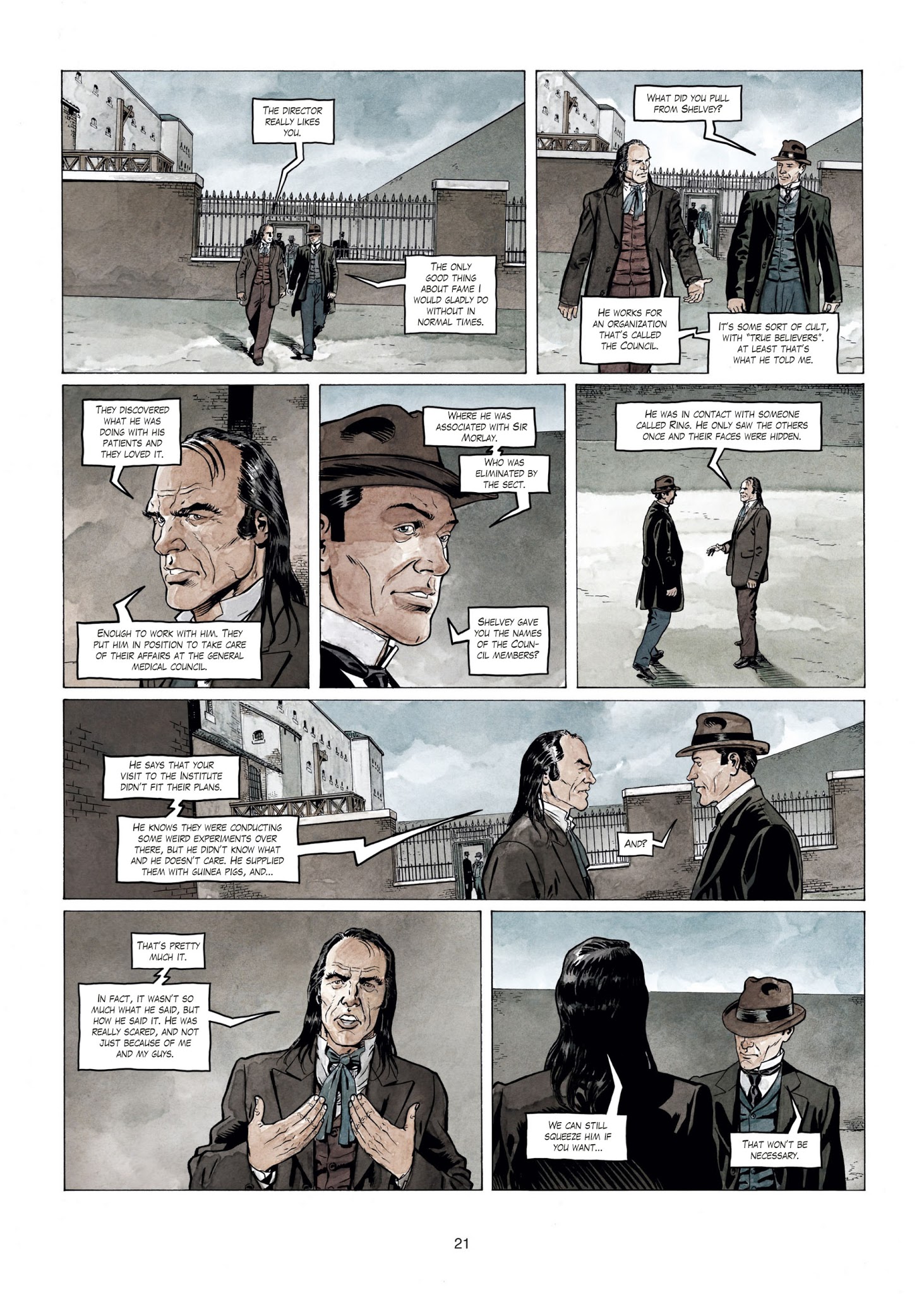 Read online Sherlock Holmes Society comic -  Issue #3 - 21