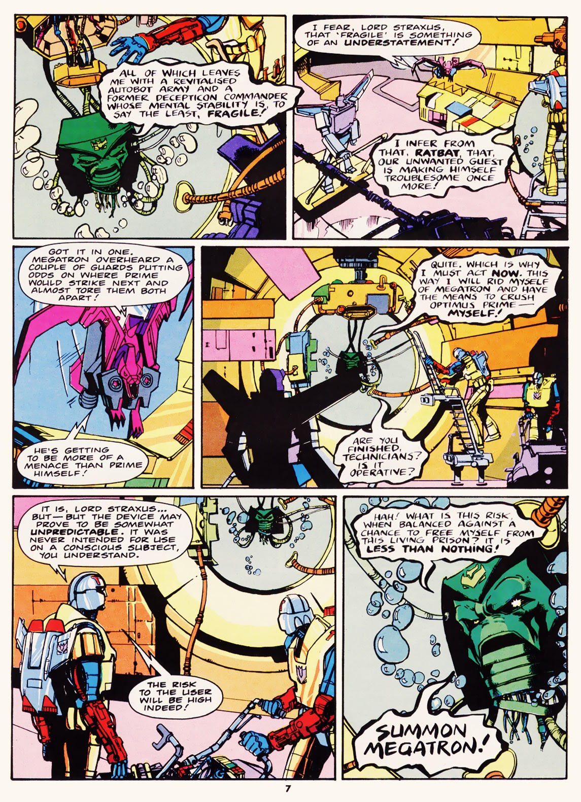 Read online The Transformers (UK) comic -  Issue #103 - 7