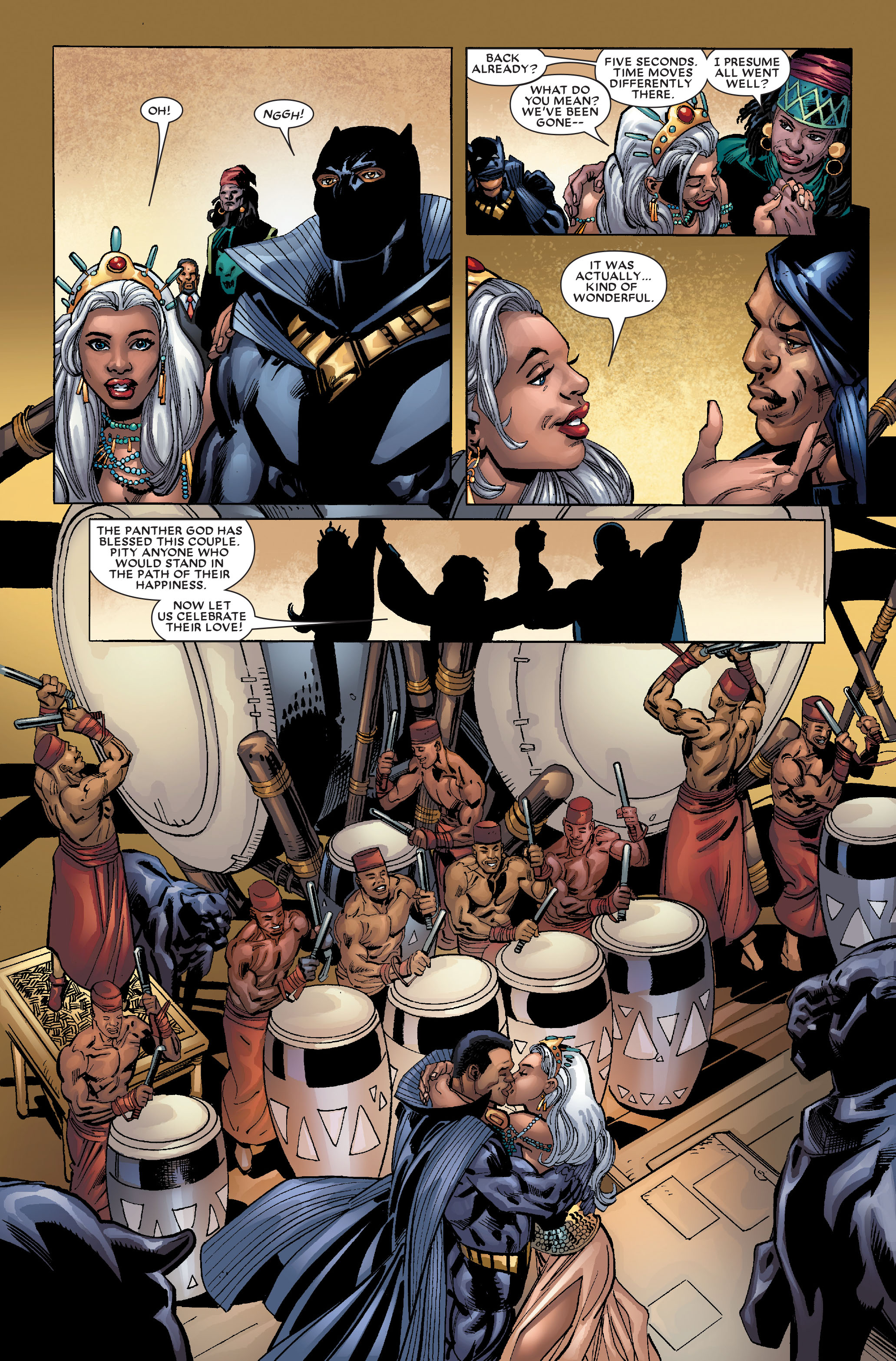 Read online Black Panther: The Bride comic -  Issue # TPB - 128