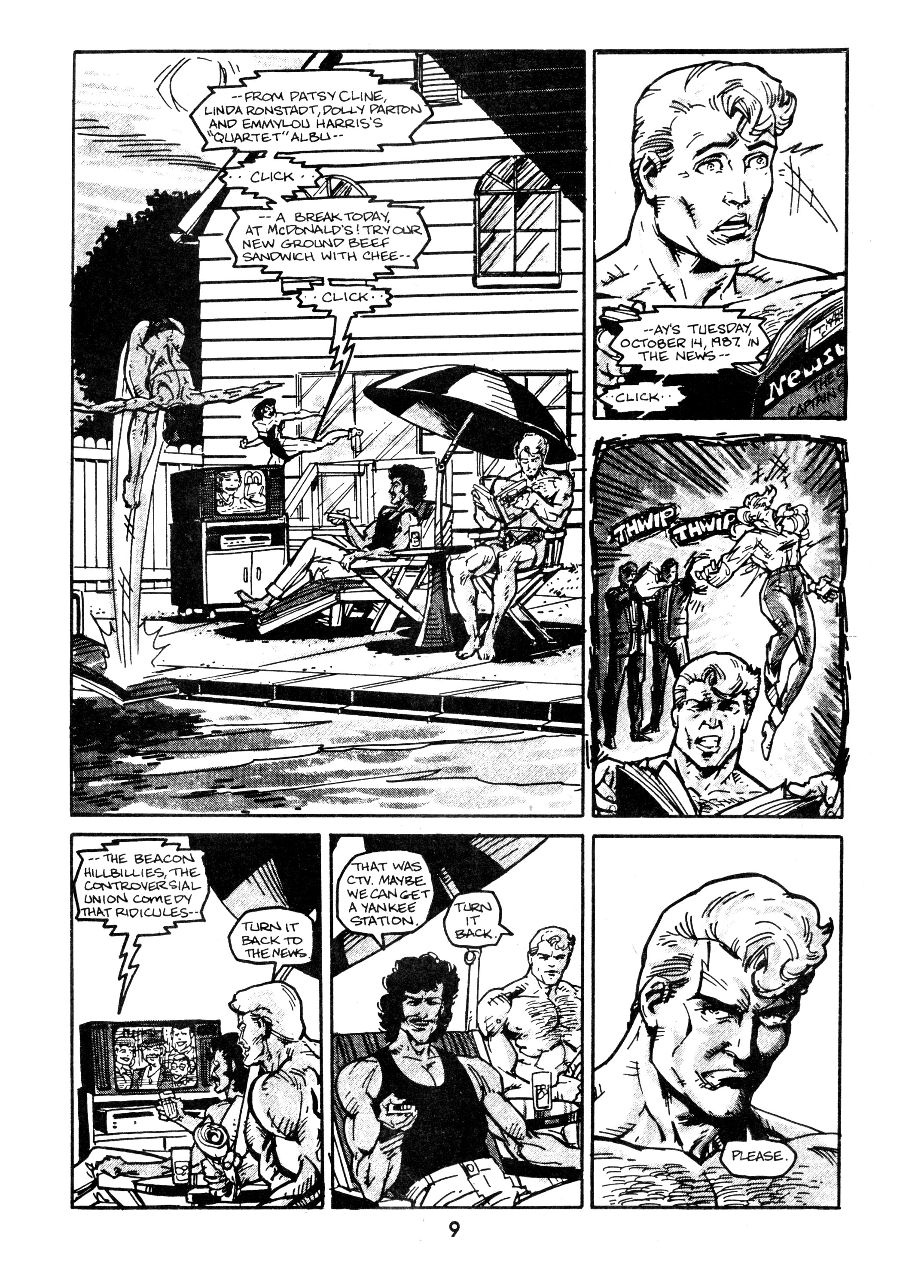 Read online Captain Confederacy (1986) comic -  Issue #8 - 11