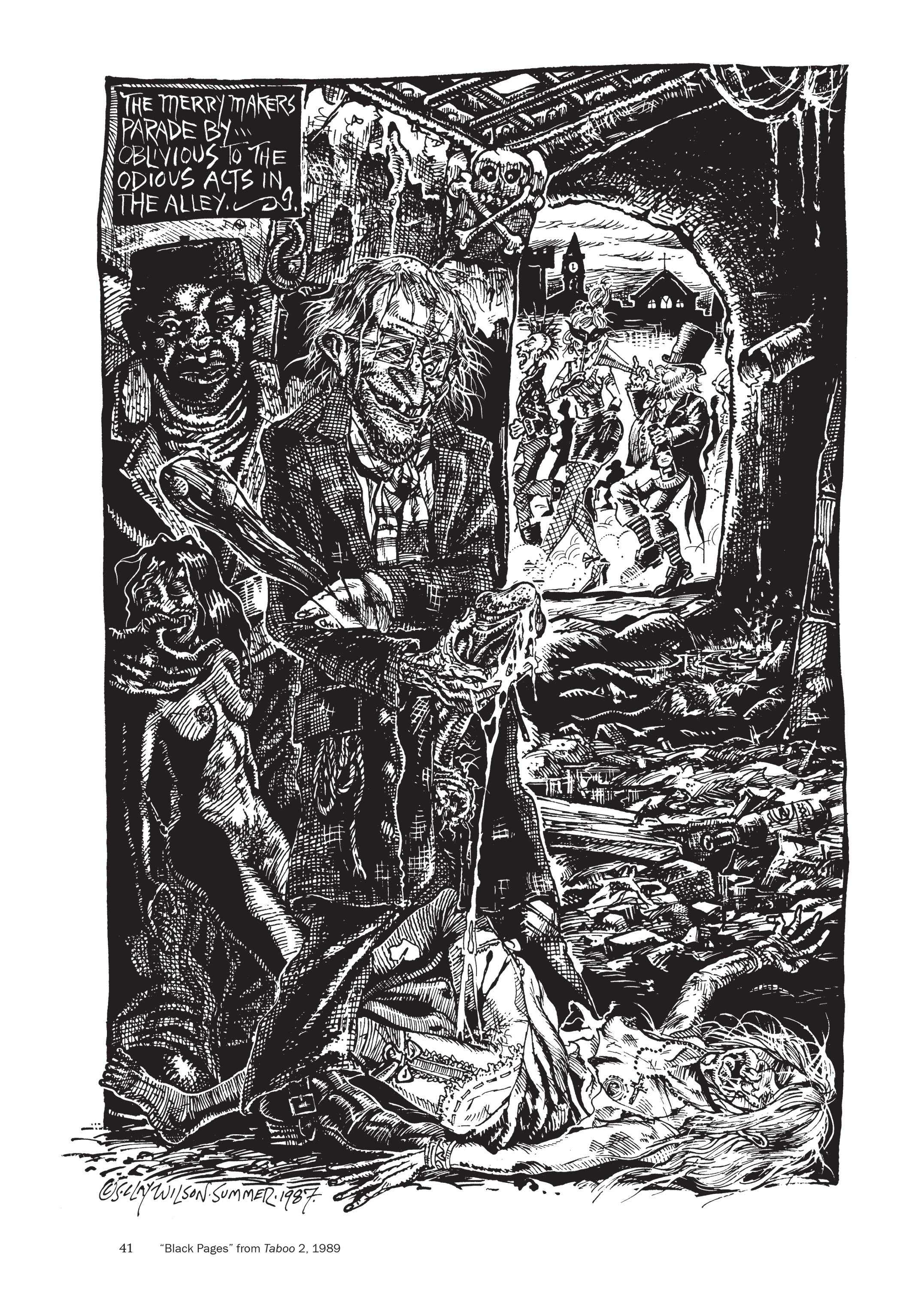 Read online The Mythology of S. Clay Wilson comic -  Issue # Belgian Lace from Hell (Part 1) - 43