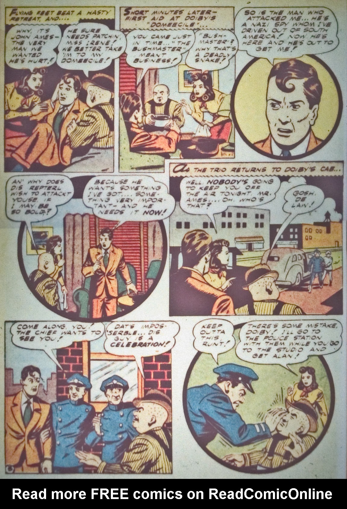 Read online Comic Cavalcade comic -  Issue #3 - 54