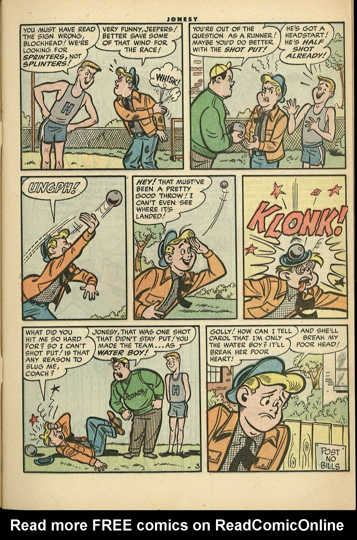 Read online Jonesy (1953) comic -  Issue #8 - 5