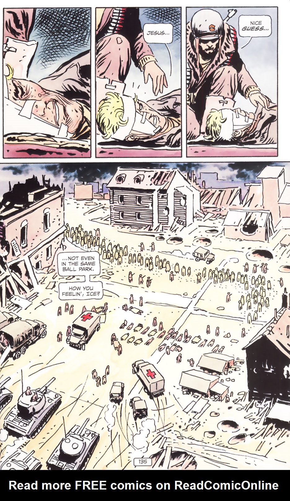 Read online Sgt. Rock: Between Hell & A Hard Place comic -  Issue # TPB - 141