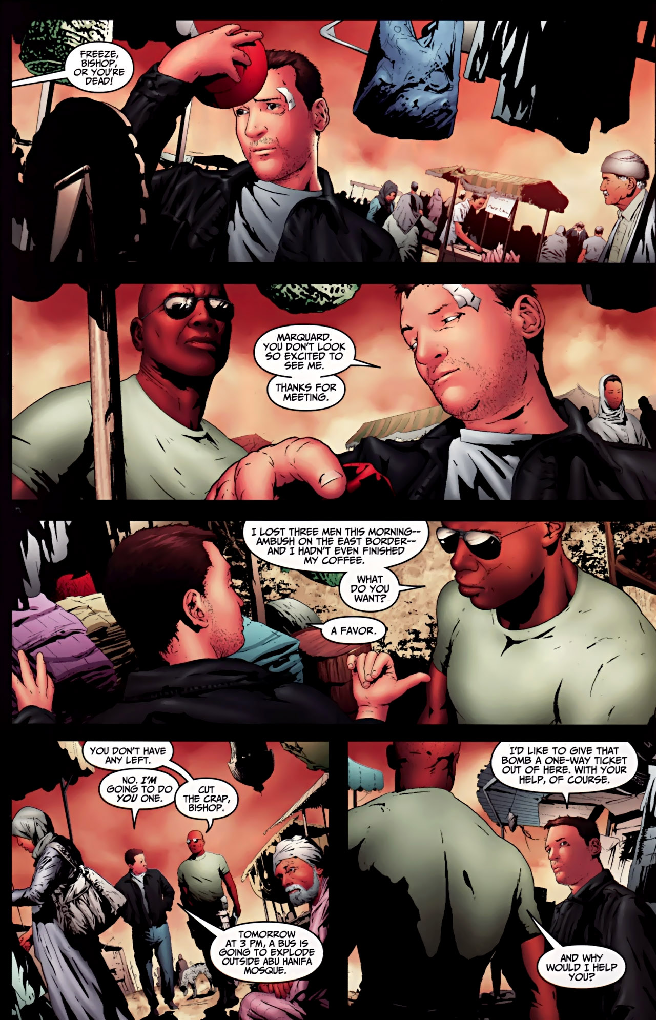 Read online Fringe: Tales from the Fringe comic -  Issue #1 - 6
