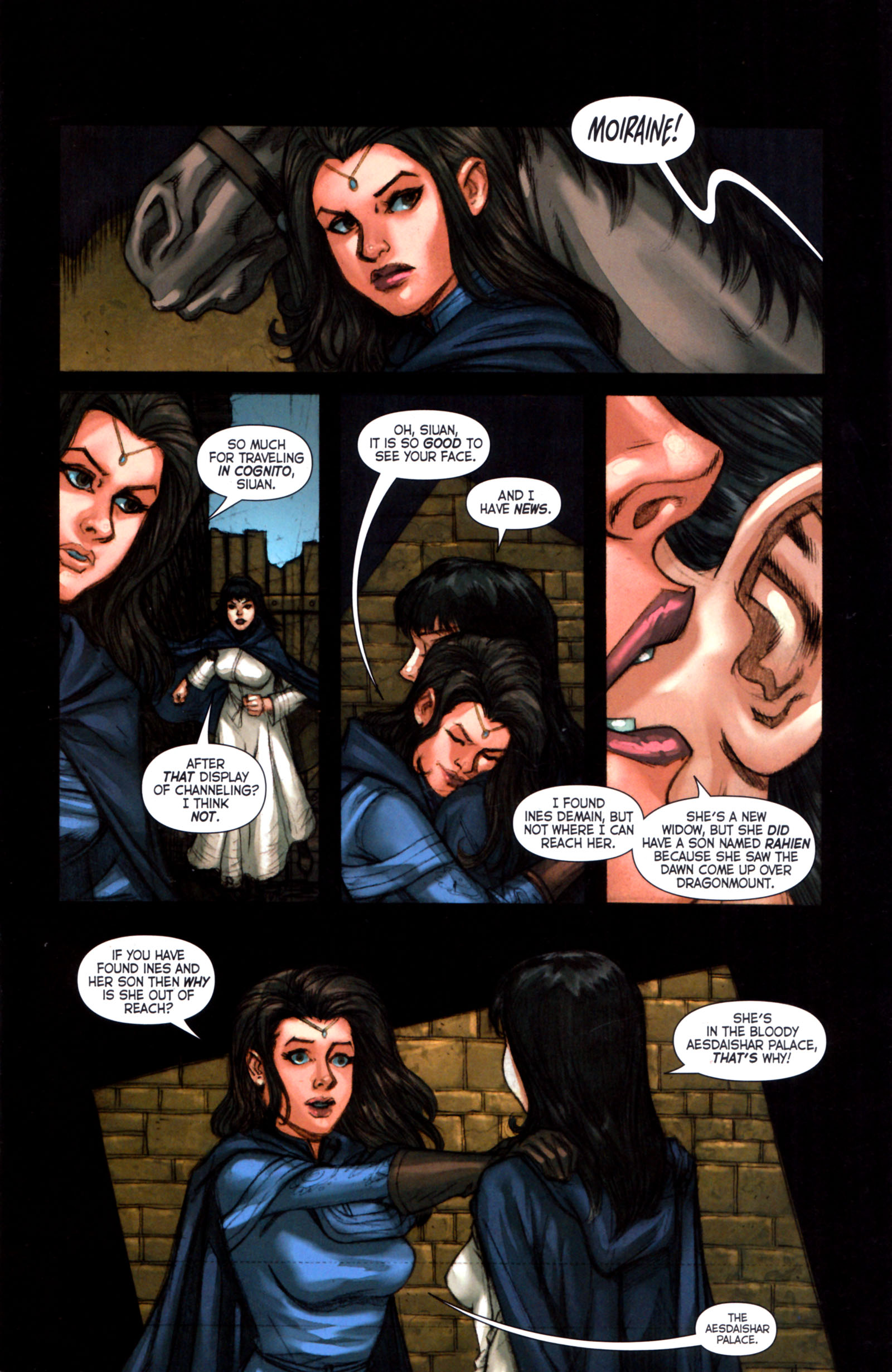 Read online Robert Jordan's The Wheel of Time: New Spring comic -  Issue #8 - 5