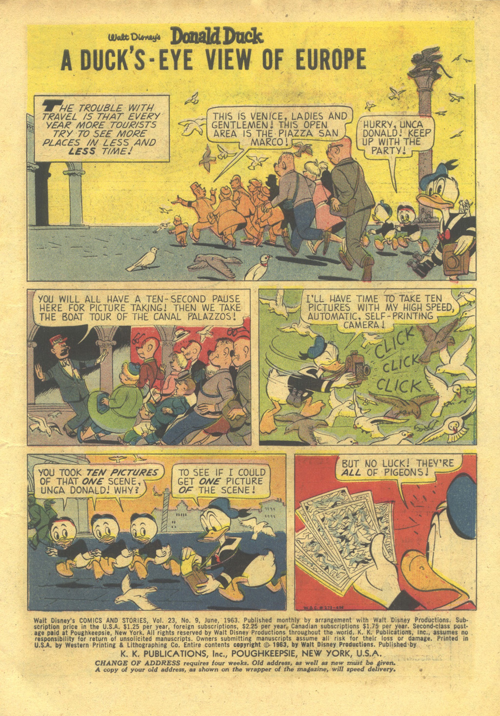 Read online Walt Disney's Comics and Stories comic -  Issue #273 - 3