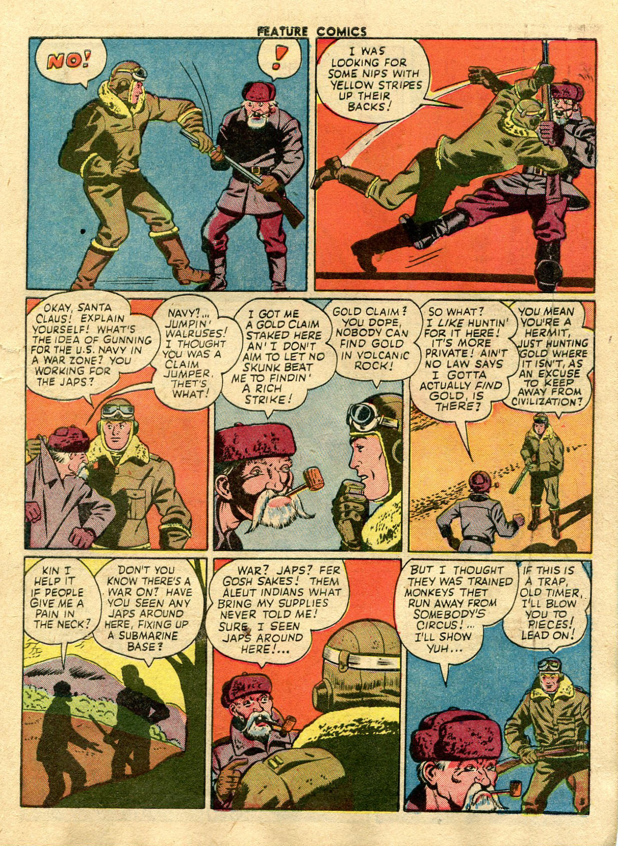 Read online Feature Comics comic -  Issue #74 - 35