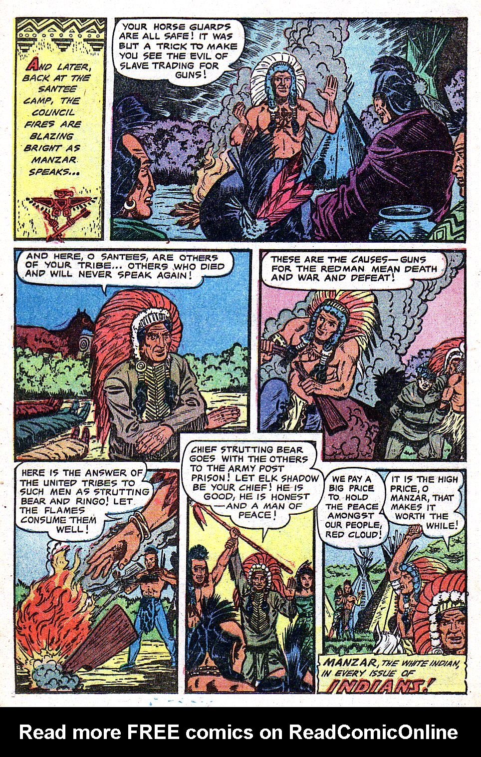 Read online Indians comic -  Issue #11 - 12