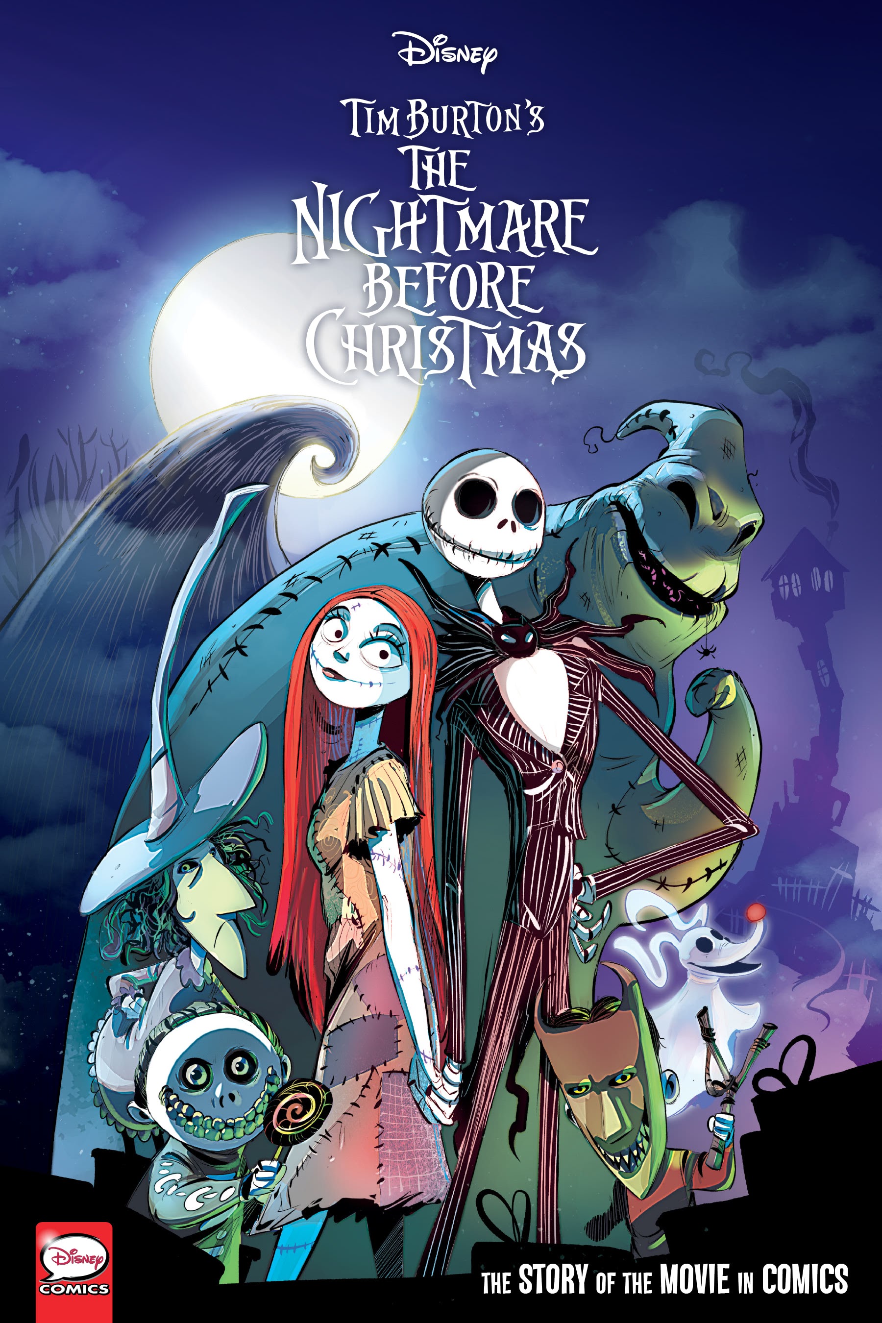 Read online Disney The Nightmare Before Christmas: The Story of the Movie in Comics comic -  Issue # Full - 1