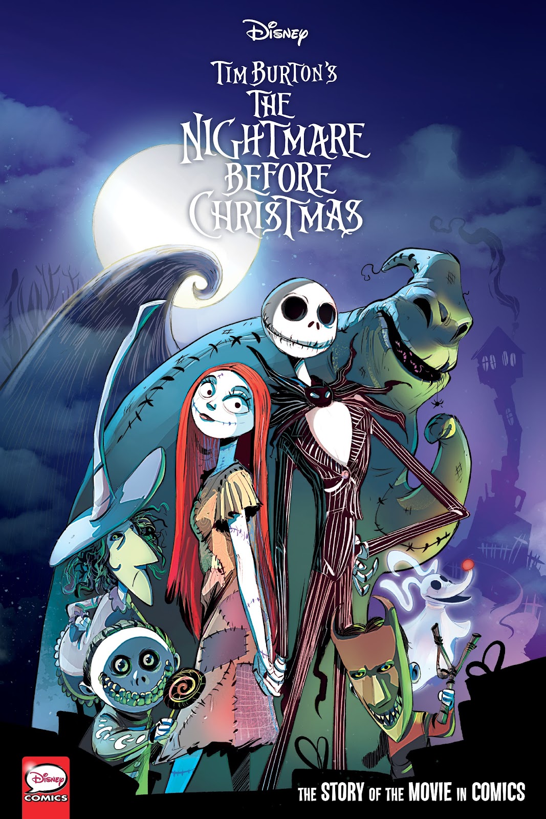 Disney The Nightmare Before Christmas: The Story of the Movie in Comics issue Full - Page 1