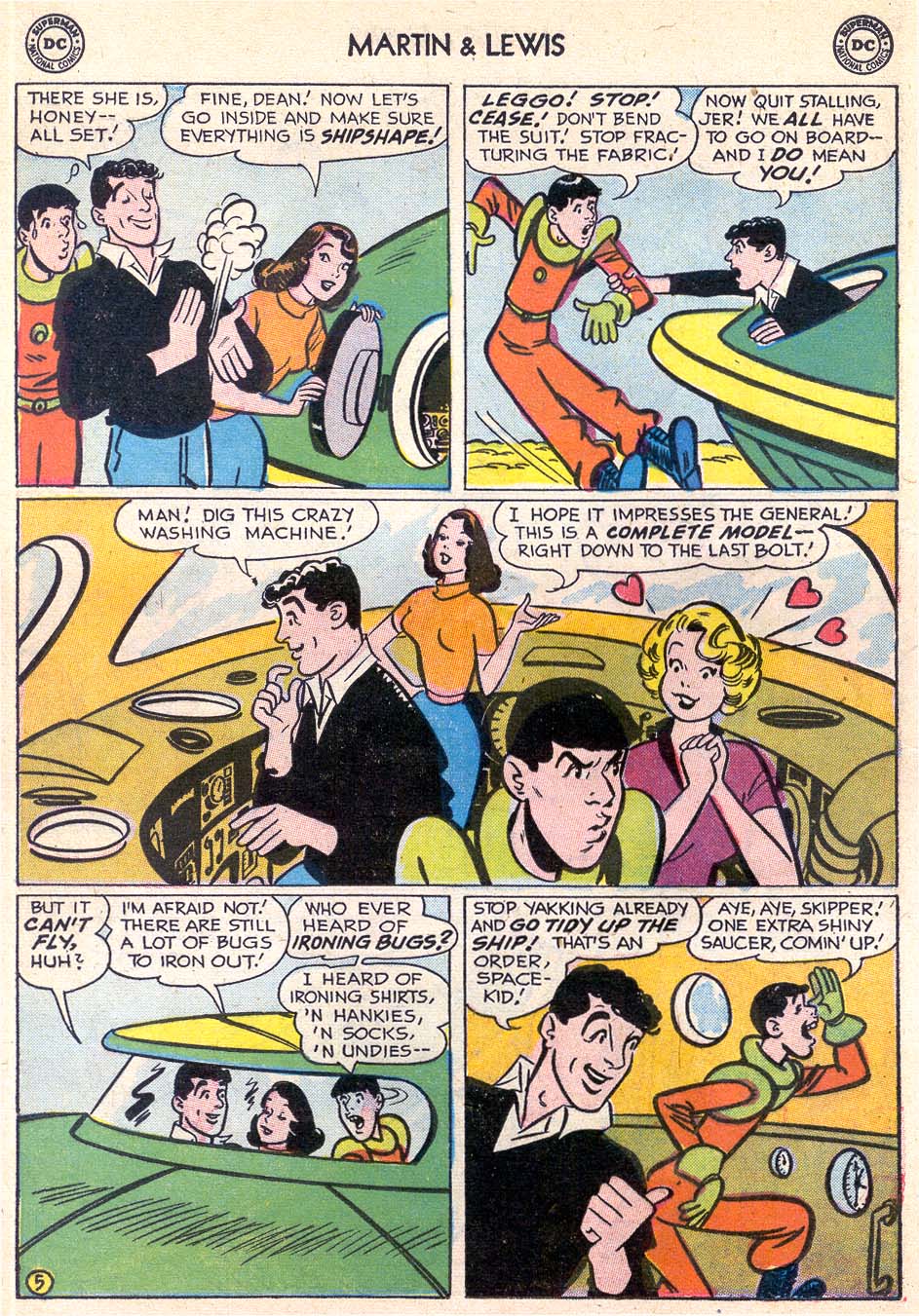 Read online The Adventures of Dean Martin and Jerry Lewis comic -  Issue #34 - 16