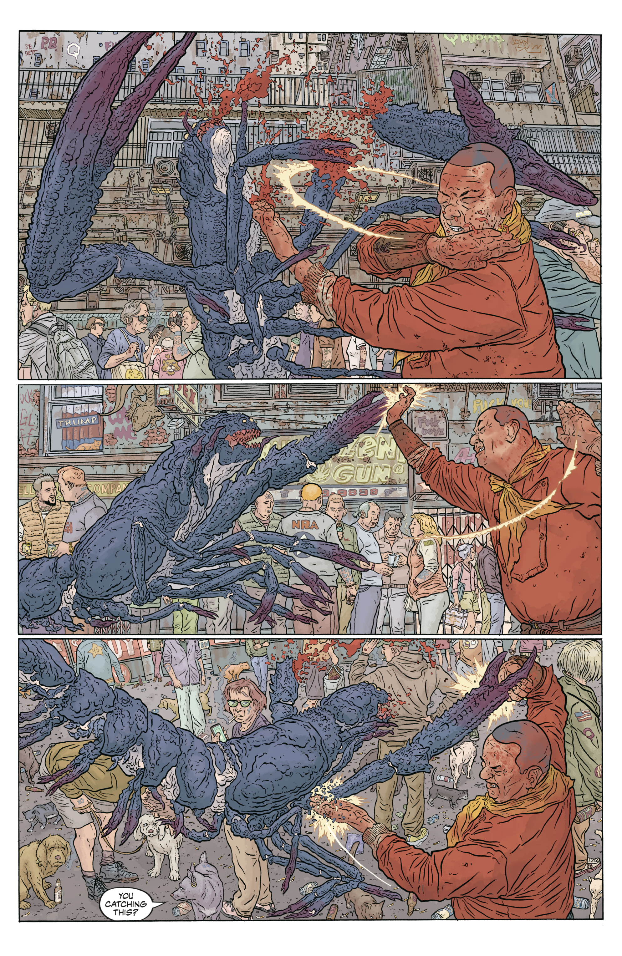 Read online Shaolin Cowboy: Cruel to Be Kin comic -  Issue #7 - 26