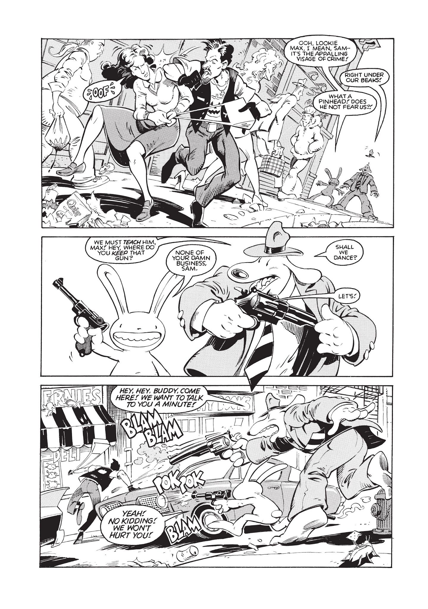 Read online Sam & Max Surfin' The Highway comic -  Issue # TPB - 9