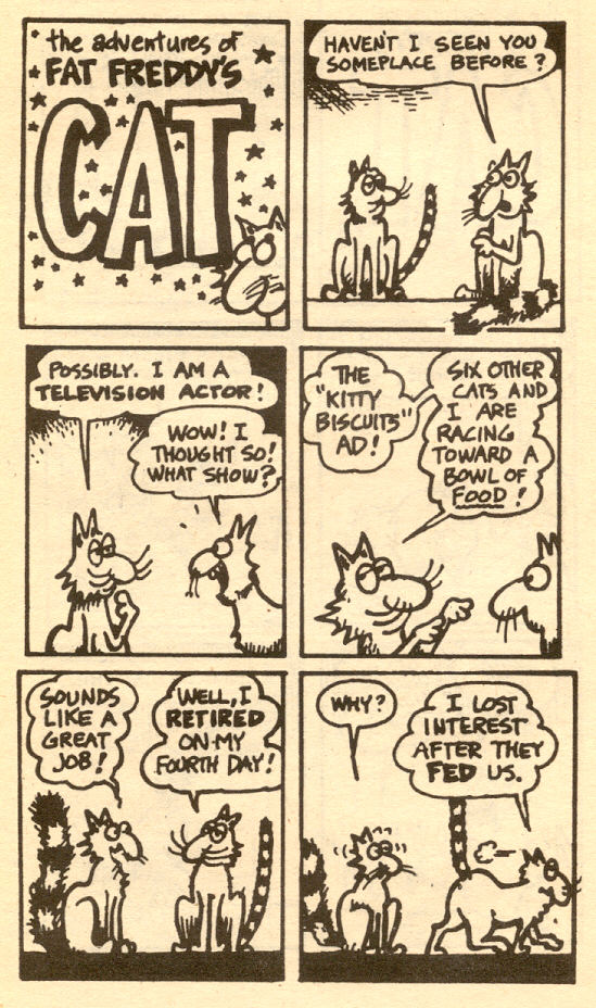 Read online Adventures of Fat Freddy's Cat comic -  Issue #2 - 37