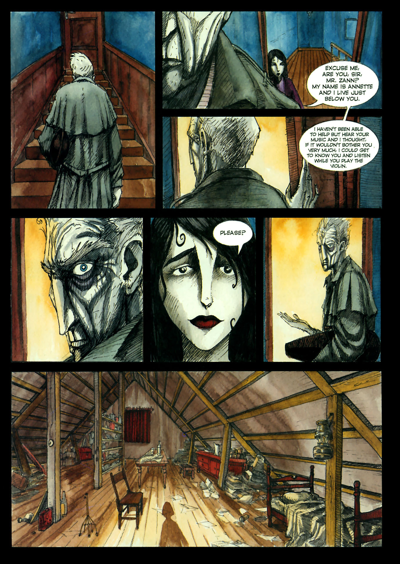 Read online H.P. Lovecraft - The Temple comic -  Issue # Full - 23
