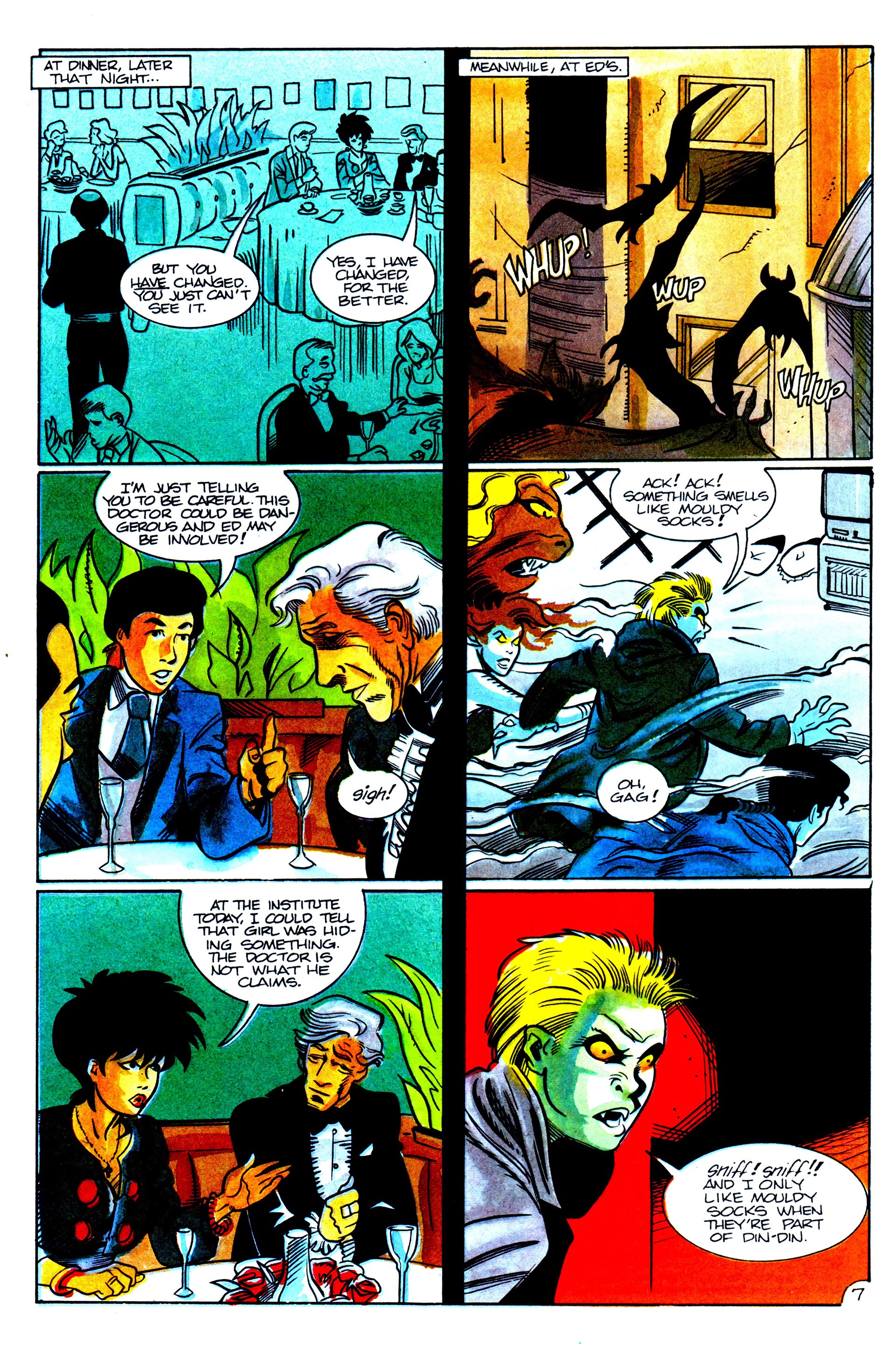 Read online Fright Night (1988) comic -  Issue #14 - 10