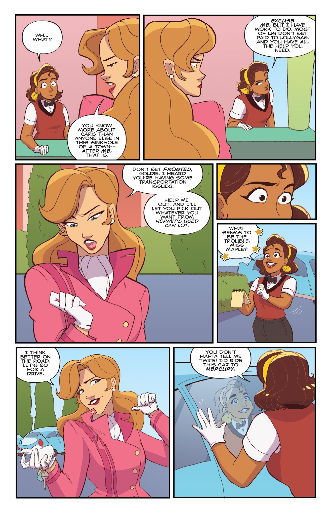 Read online Goldie Vance comic -  Issue # _TPB 3 - 15