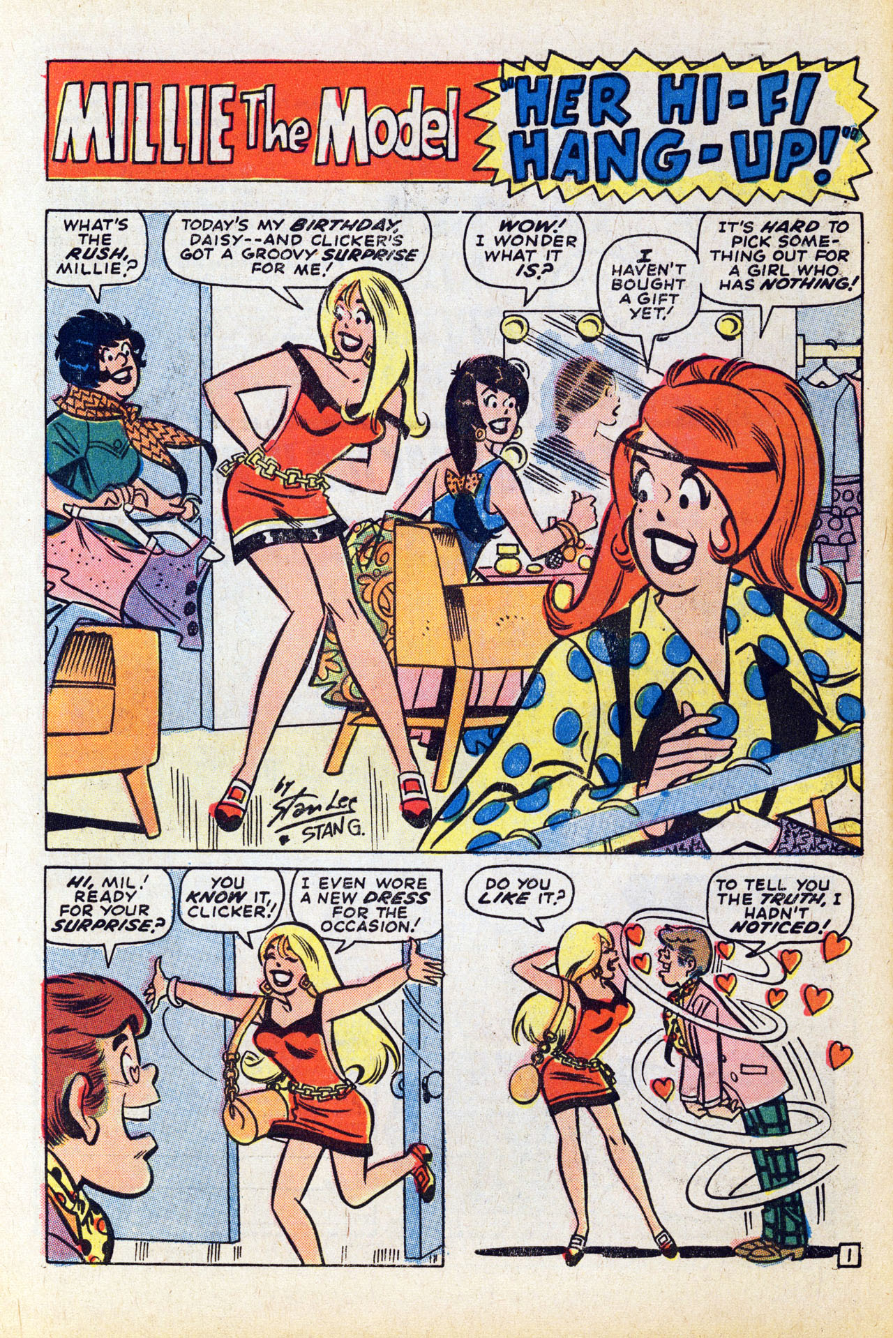 Read online Millie the Model comic -  Issue #201 - 10