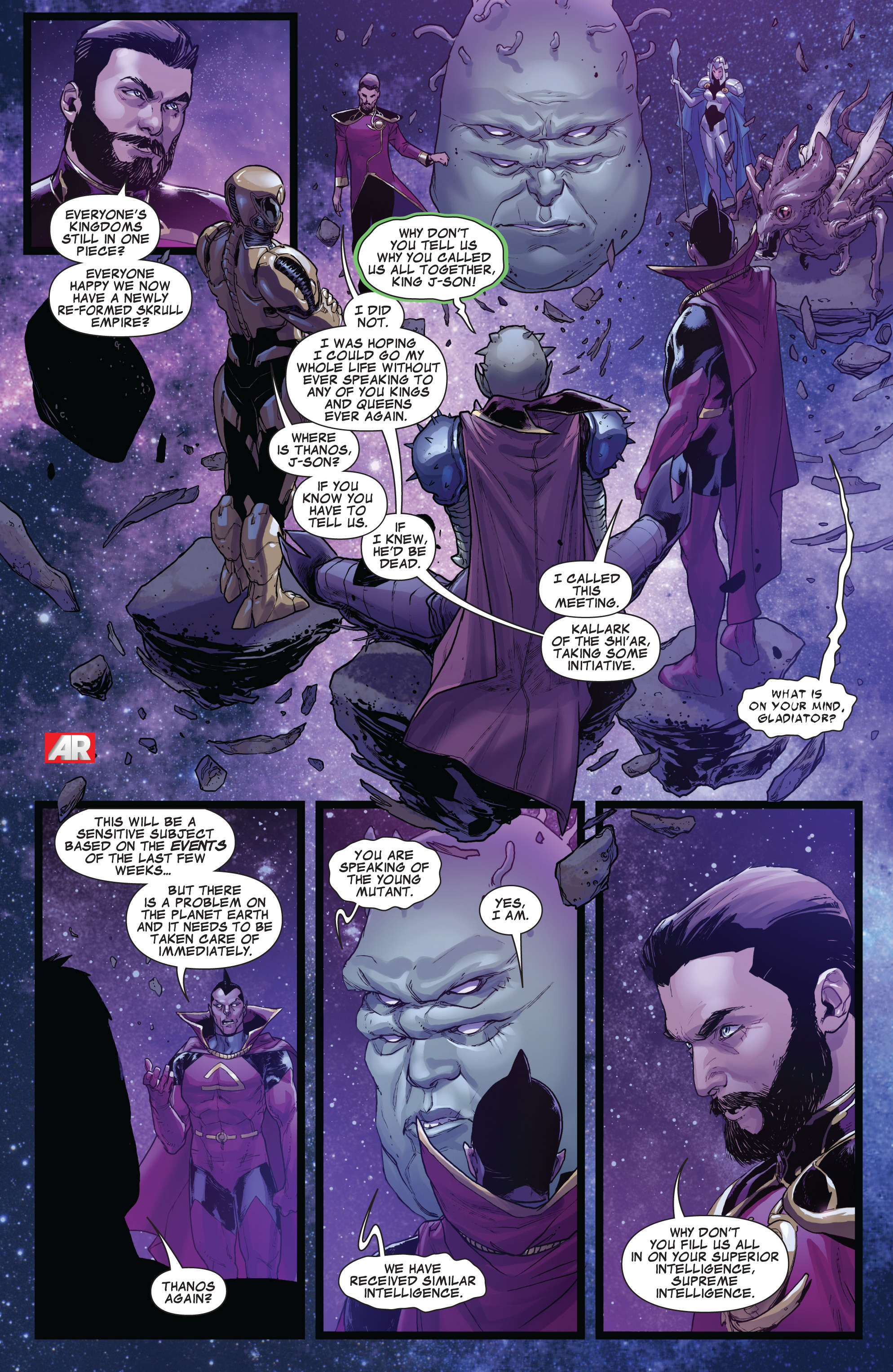 Read online Guardians of the Galaxy/All-New X-Men: The Trial of Jean Grey comic -  Issue # TPB - 29