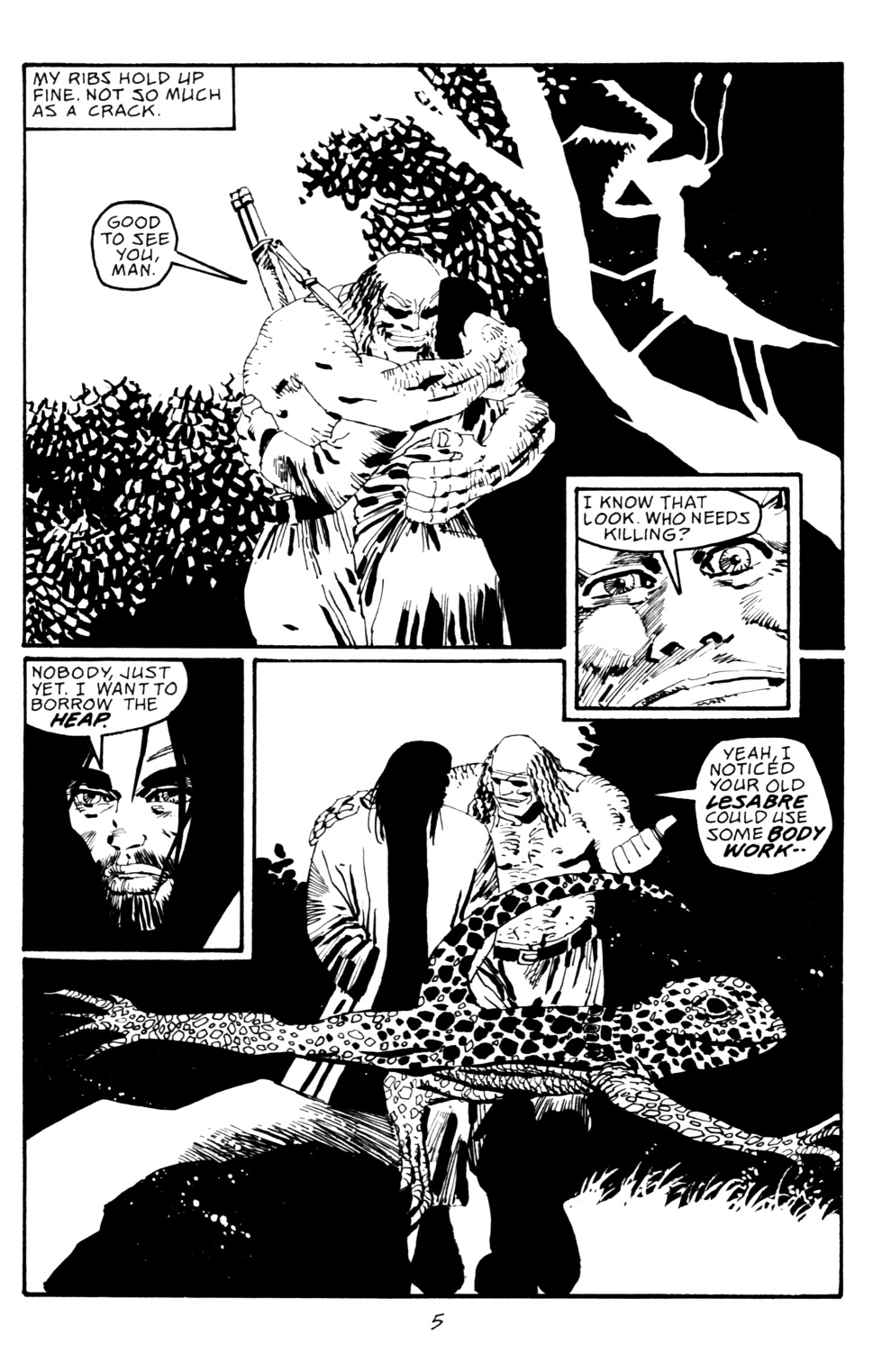 Read online Sin City: Hell and Back comic -  Issue #6 - 6