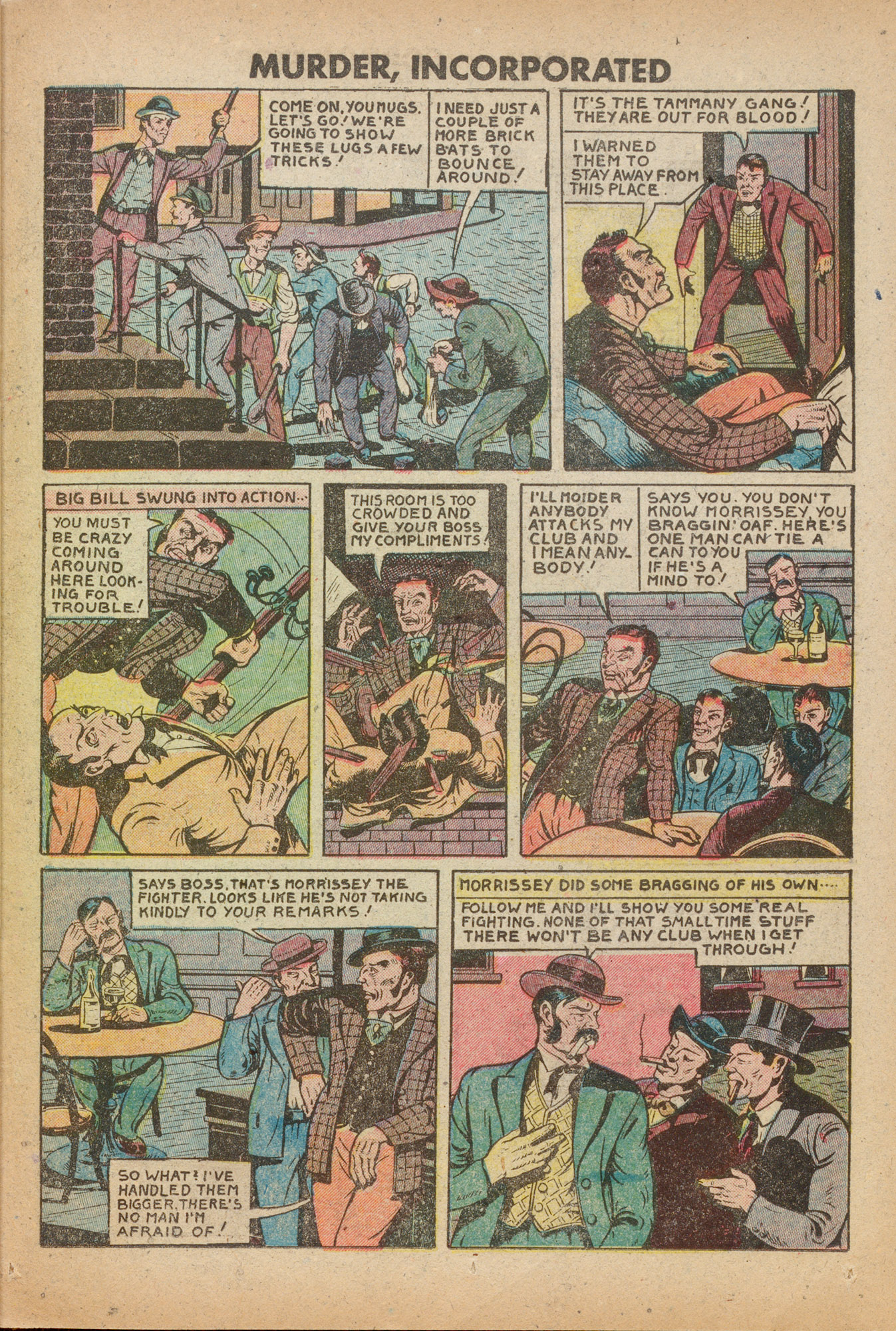 Read online Murder Incorporated (1948) comic -  Issue #9 - 23