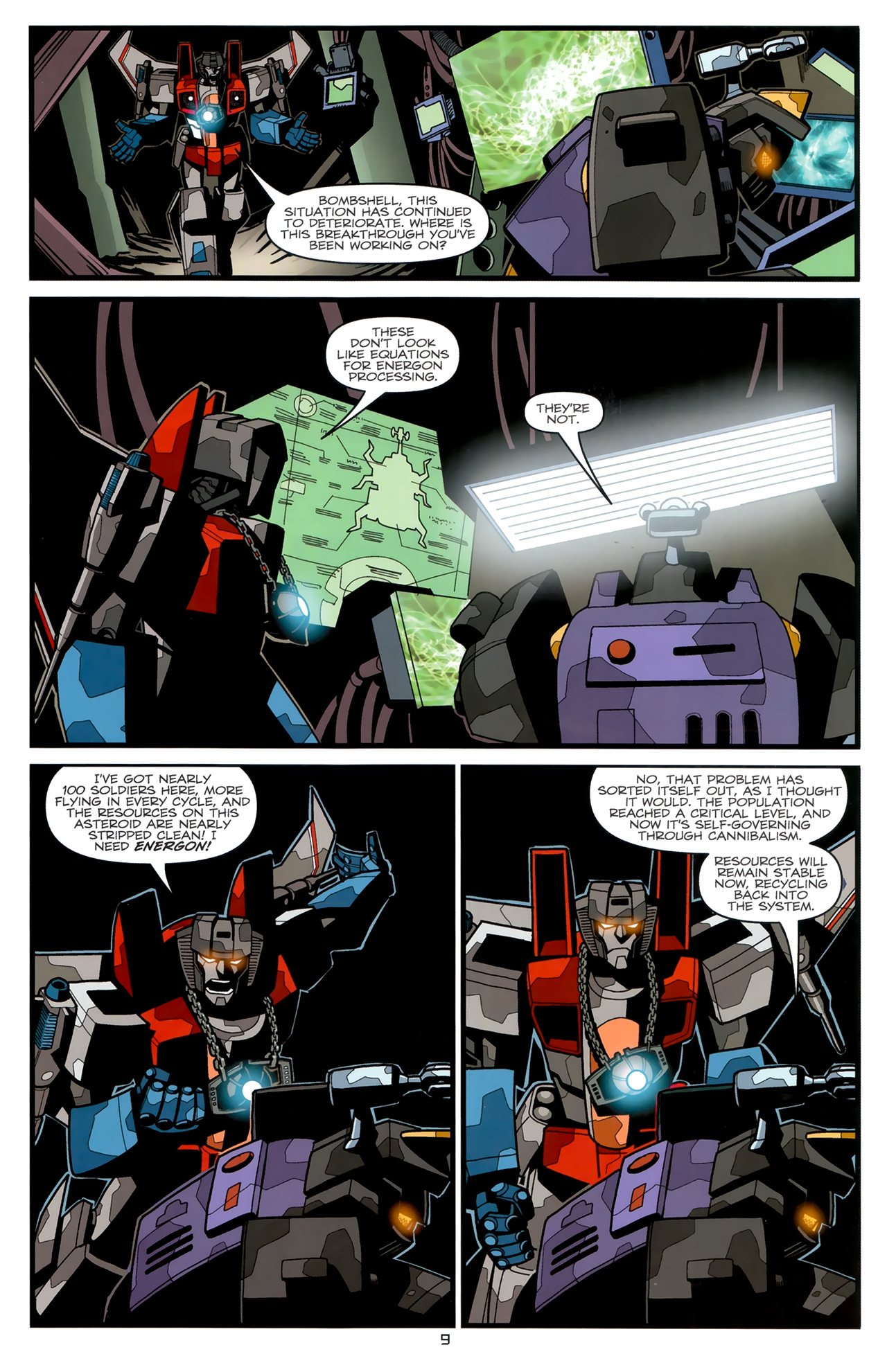 Read online The Transformers (2009) comic -  Issue #7 - 12