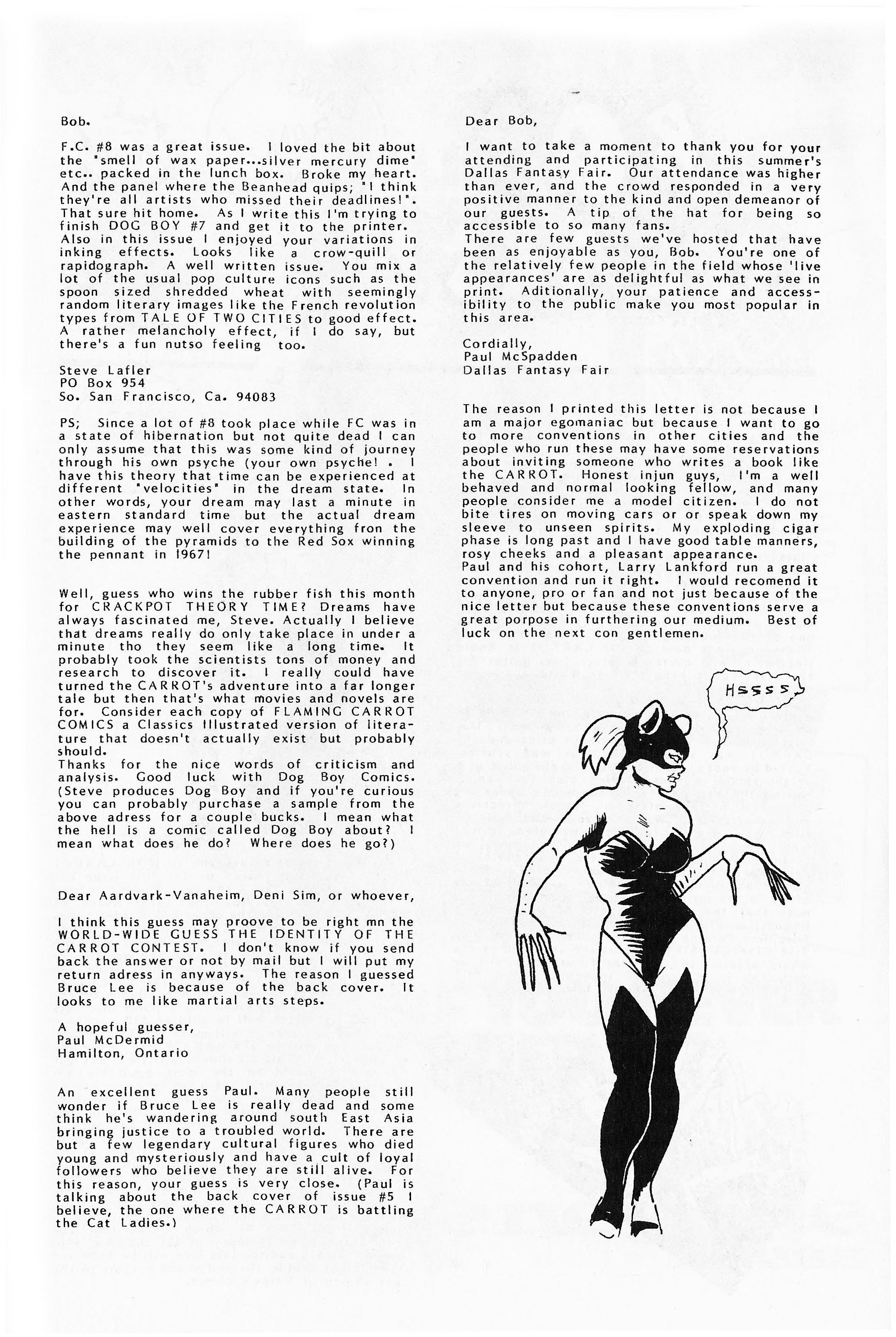 Read online Flaming Carrot Comics (1984) comic -  Issue #9 - 33