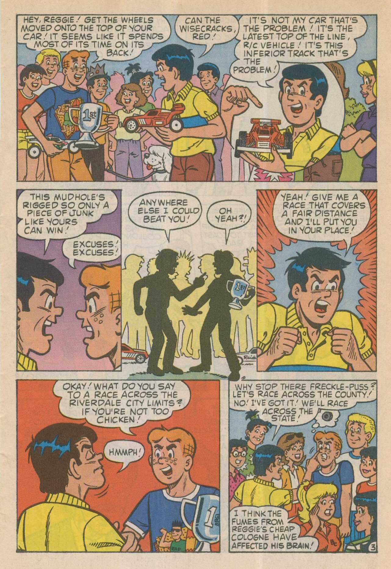 Read online Archie's R/C Racers comic -  Issue #1 - 5
