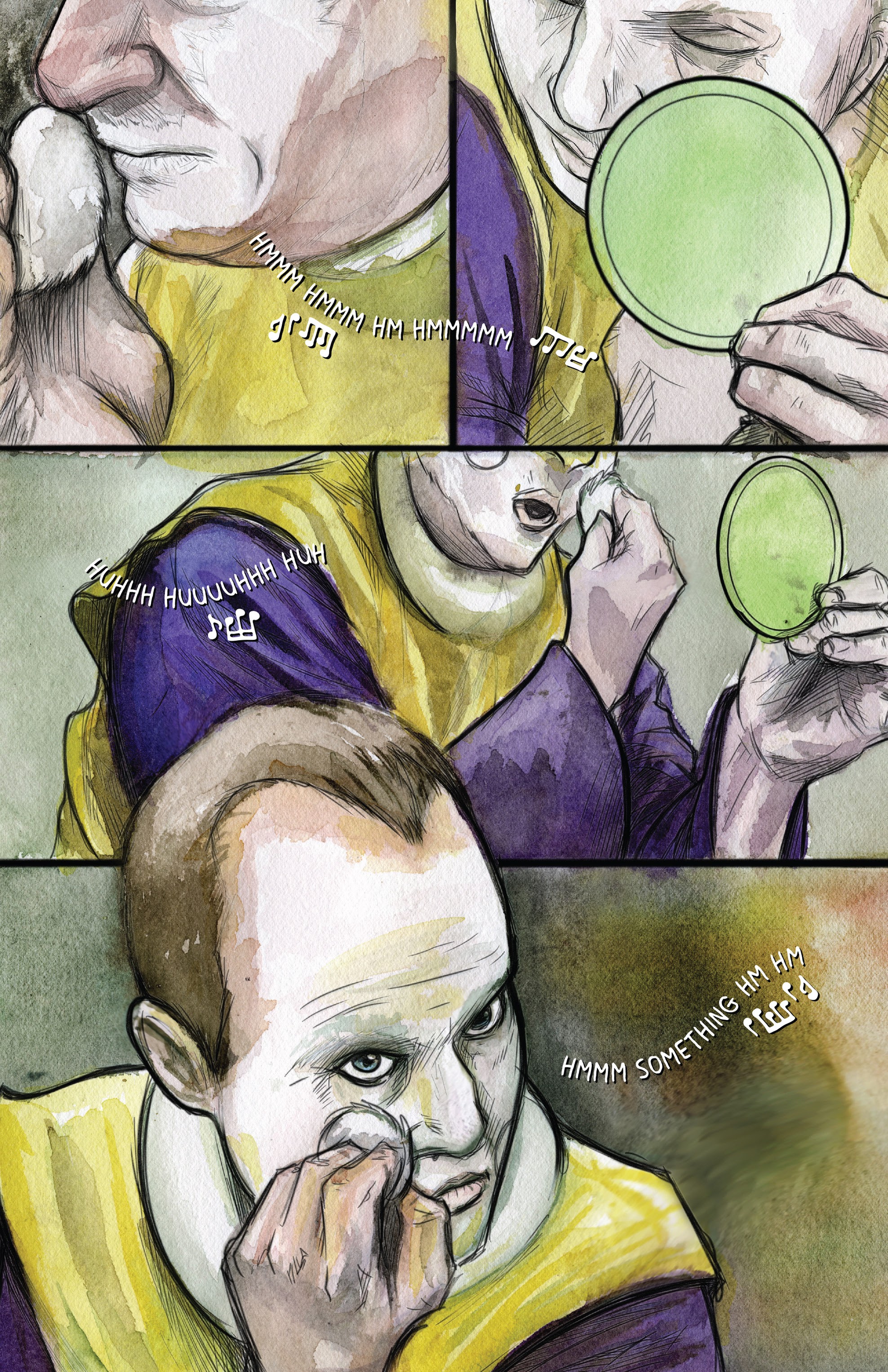 Read online Made Up: Zombie Clown Circus comic -  Issue # Full - 3