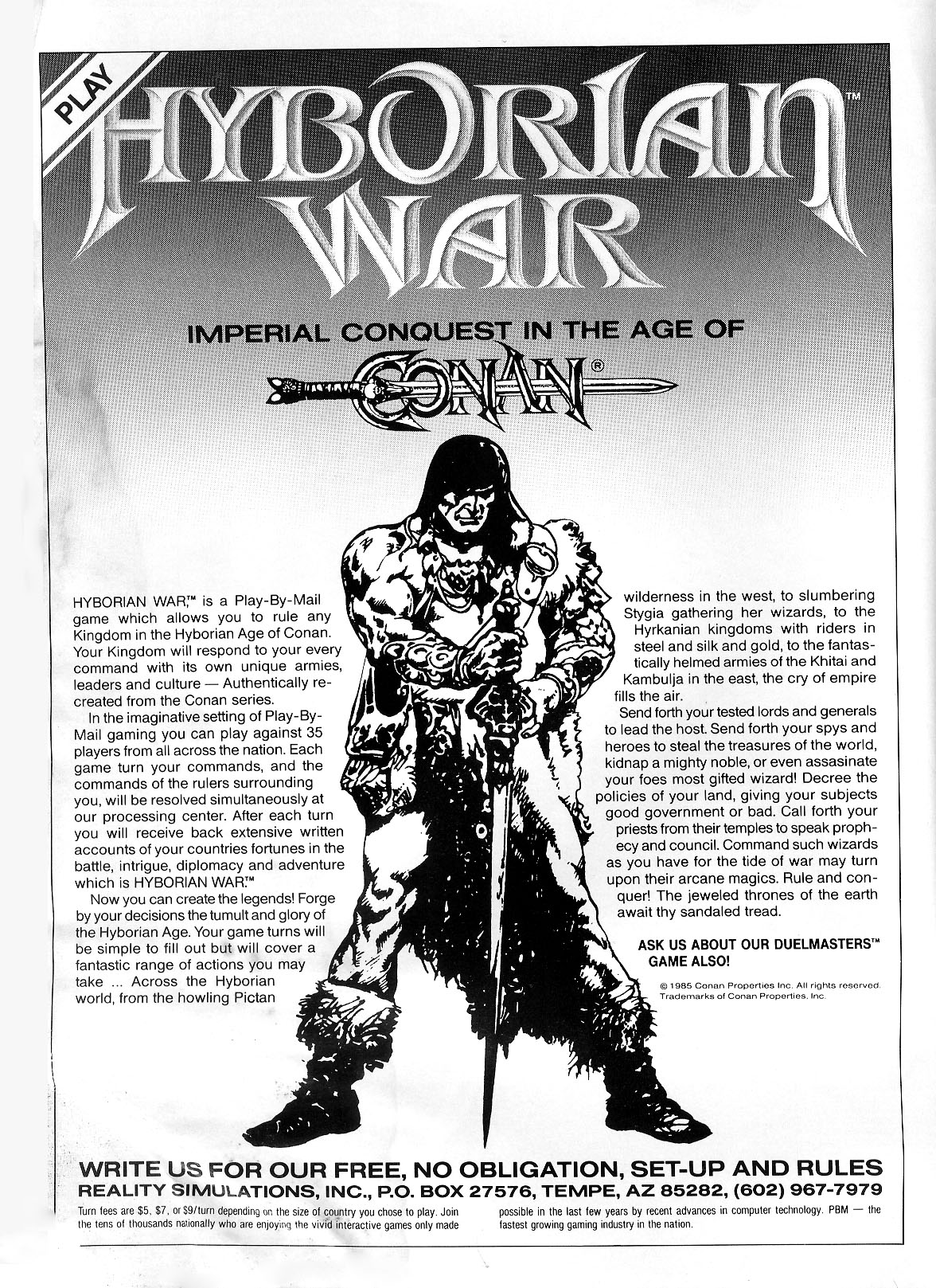 Read online The Savage Sword Of Conan comic -  Issue #145 - 2