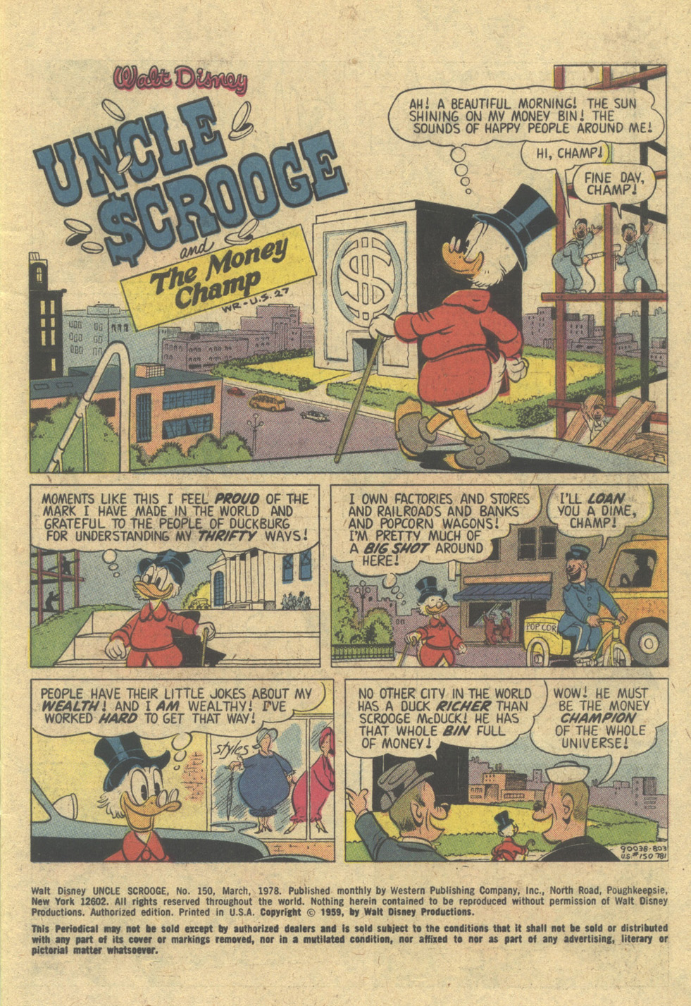 Read online Uncle Scrooge (1953) comic -  Issue #150 - 3