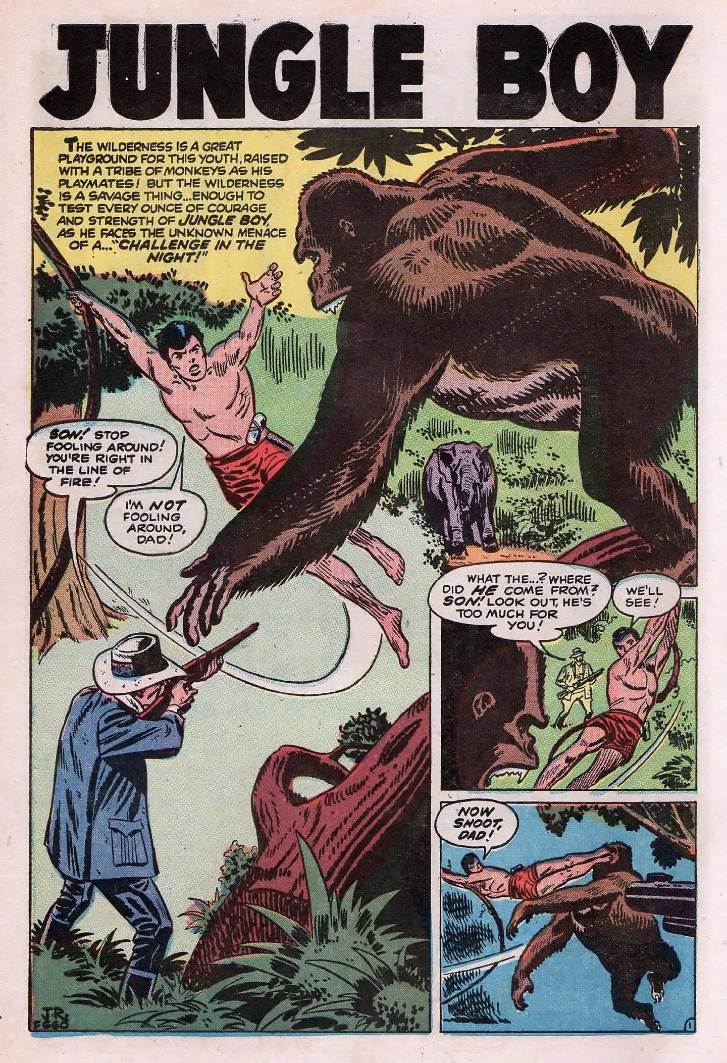 Read online Jungle Action (1954) comic -  Issue #4 - 10
