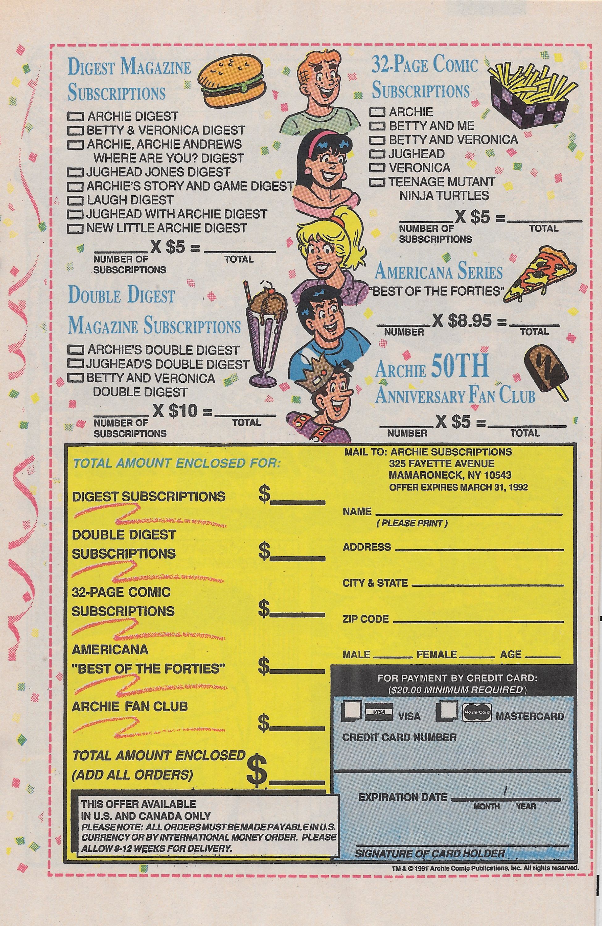 Read online Jughead (1987) comic -  Issue #29 - 19