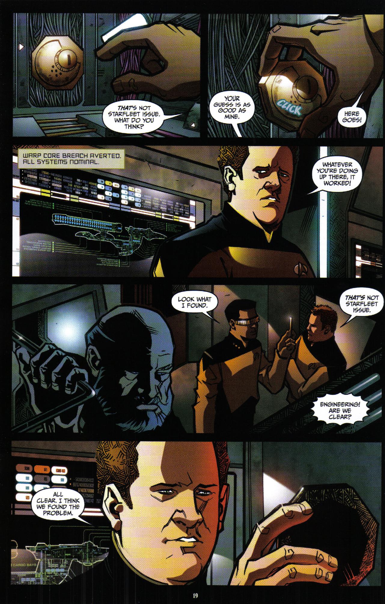 Read online Star Trek: The Next Generation: Intelligence Gathering comic -  Issue #3 - 21