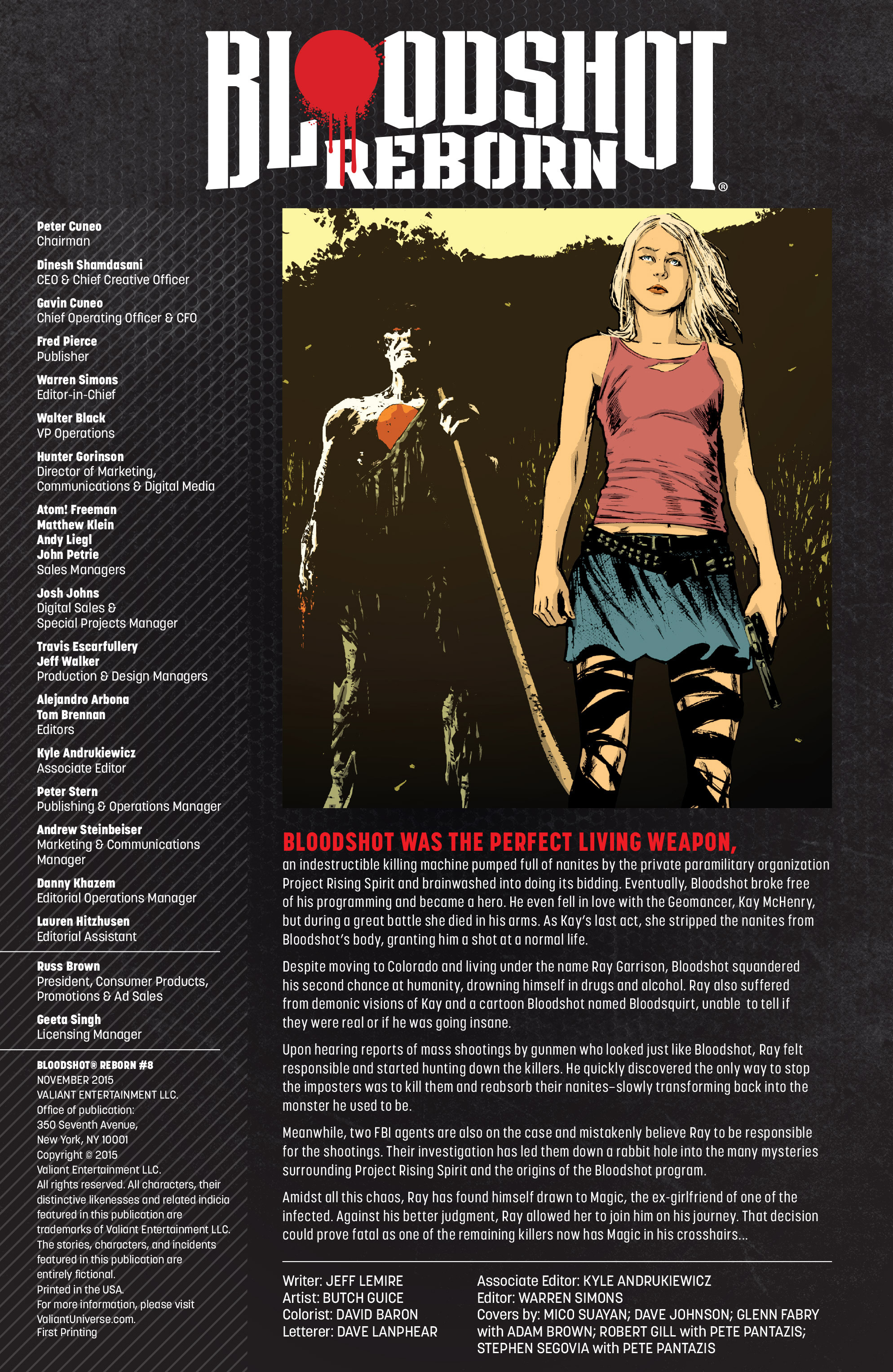 Read online Bloodshot Reborn comic -  Issue #8 - 2