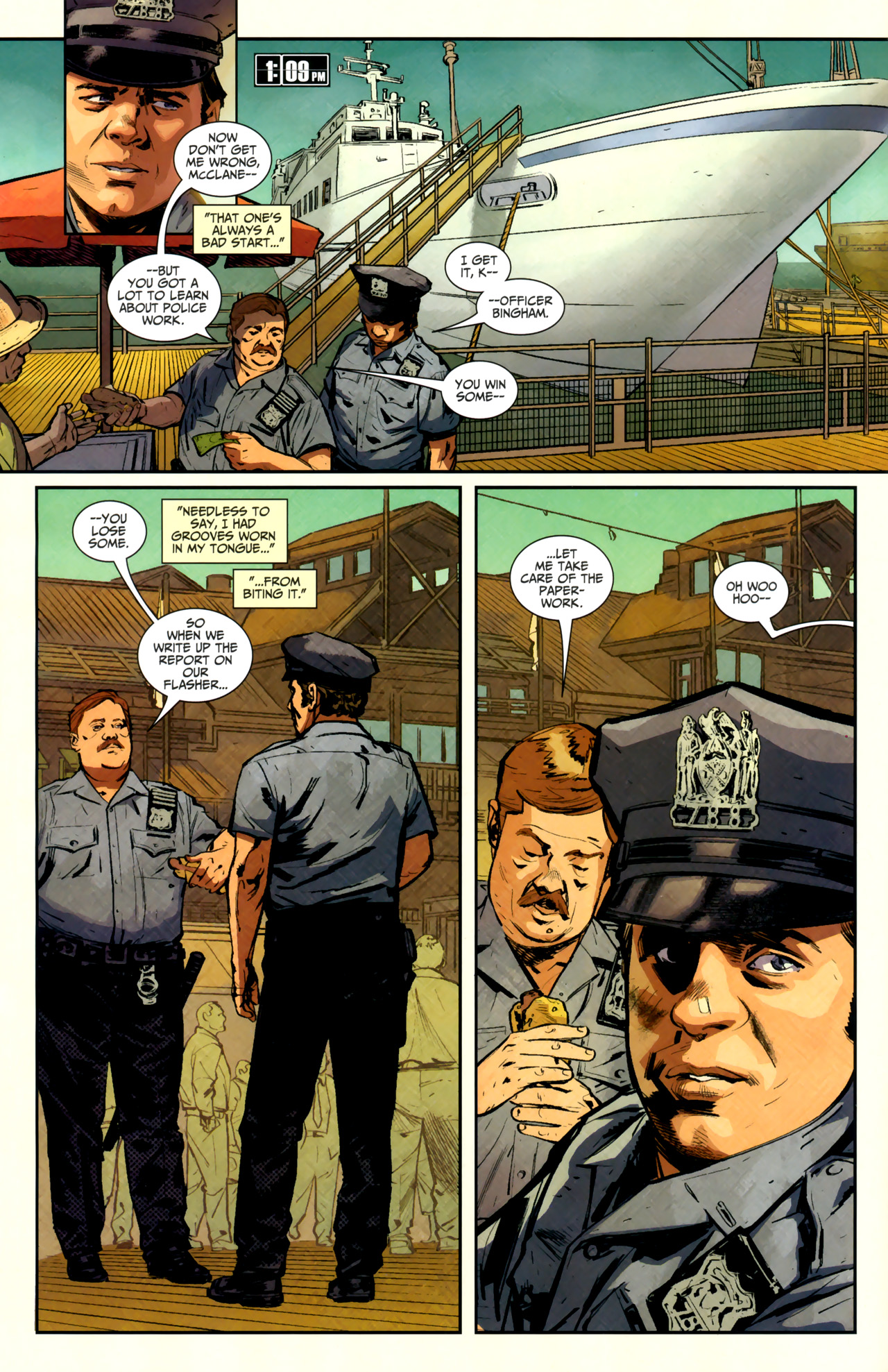 Read online Die Hard: Year One comic -  Issue #2 - 11