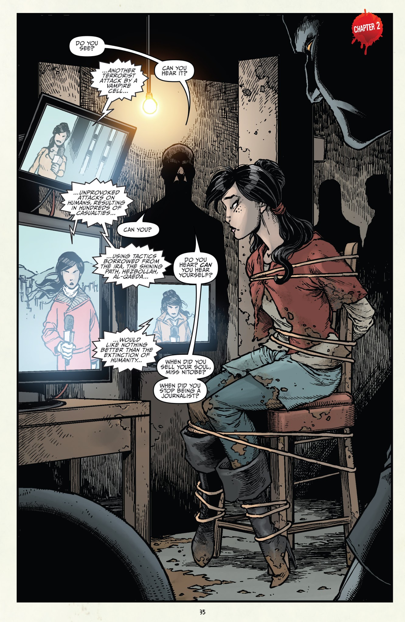 Read online V-Wars comic -  Issue # TPB 1 - 34