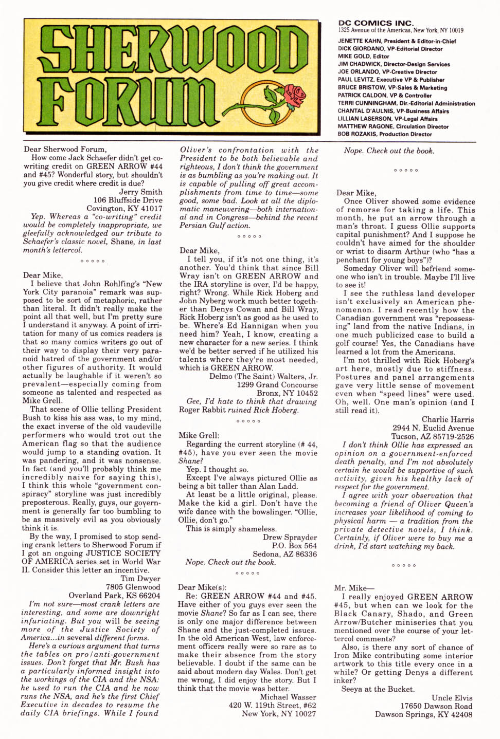 Read online Green Arrow (1988) comic -  Issue #51 - 24